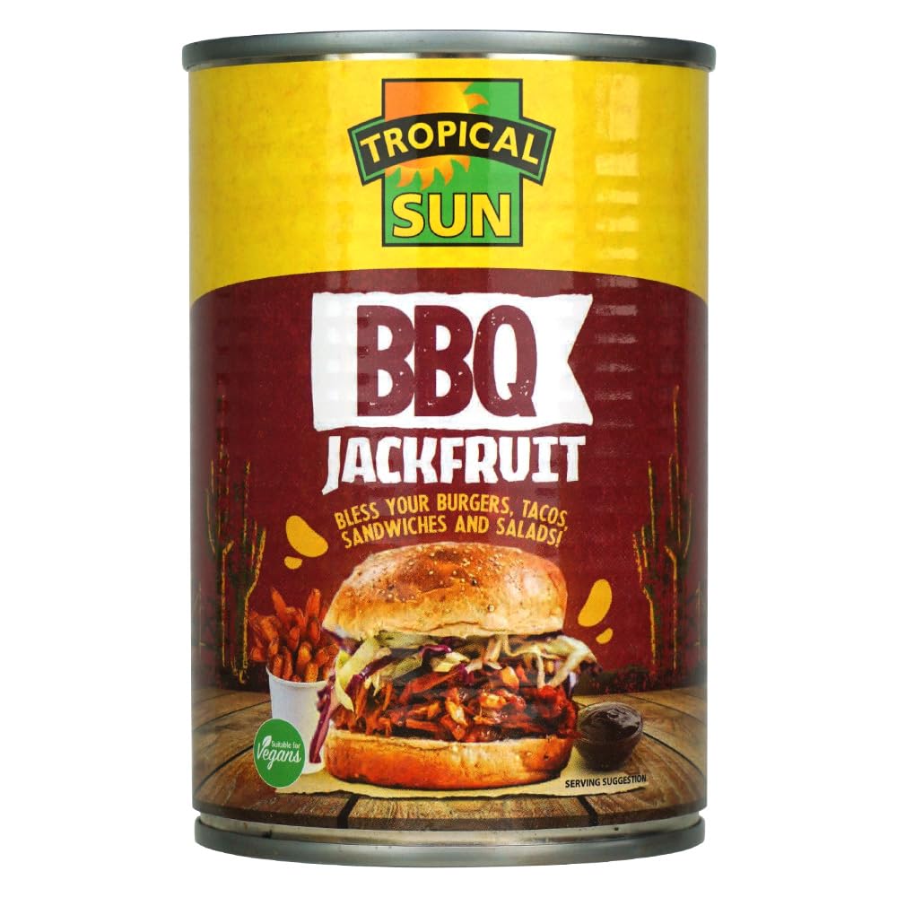 Tropical Sun BBQ Jackfruit - Ready-to-Eat, Vegan, Gluten-Free | 400g 1