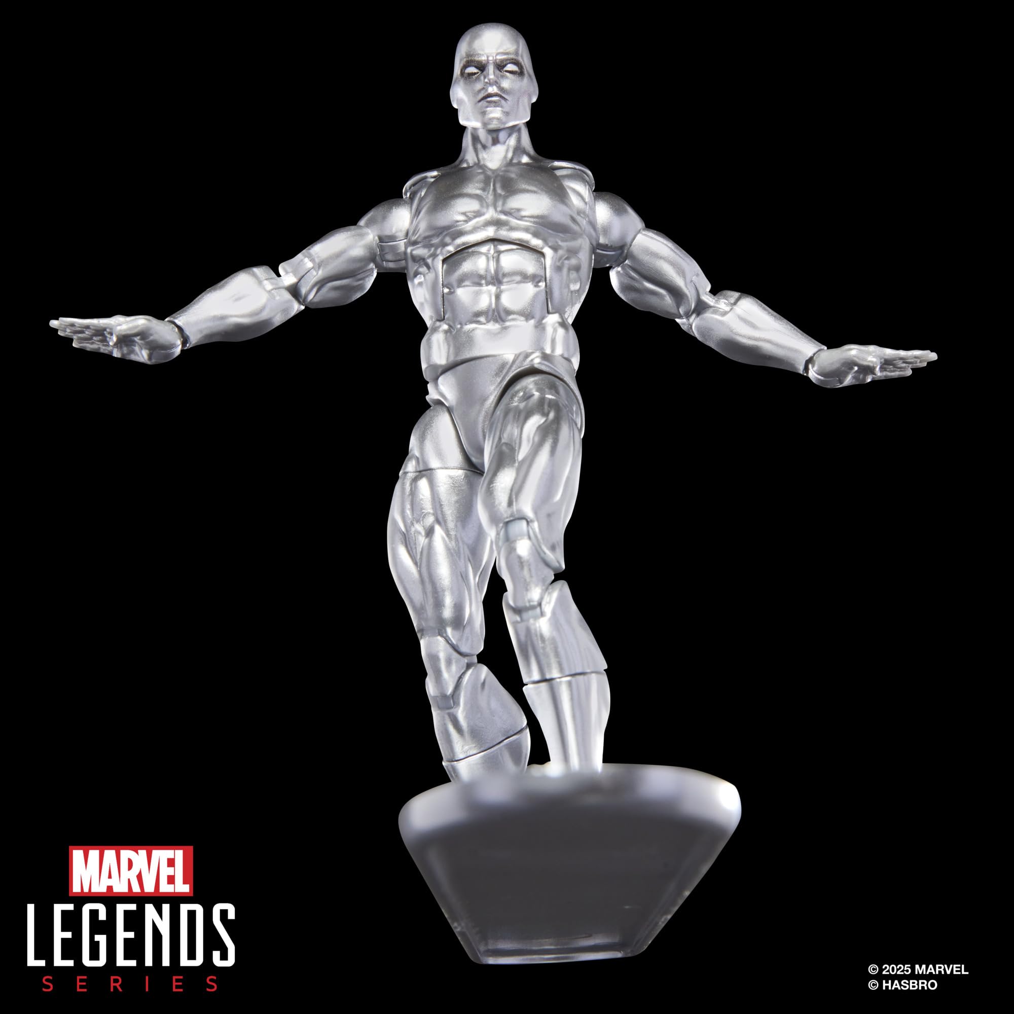 Marvel Legends Series Silver Surfer Action Figure - 6-Inch Collectible with Comic-Inspired Design 14