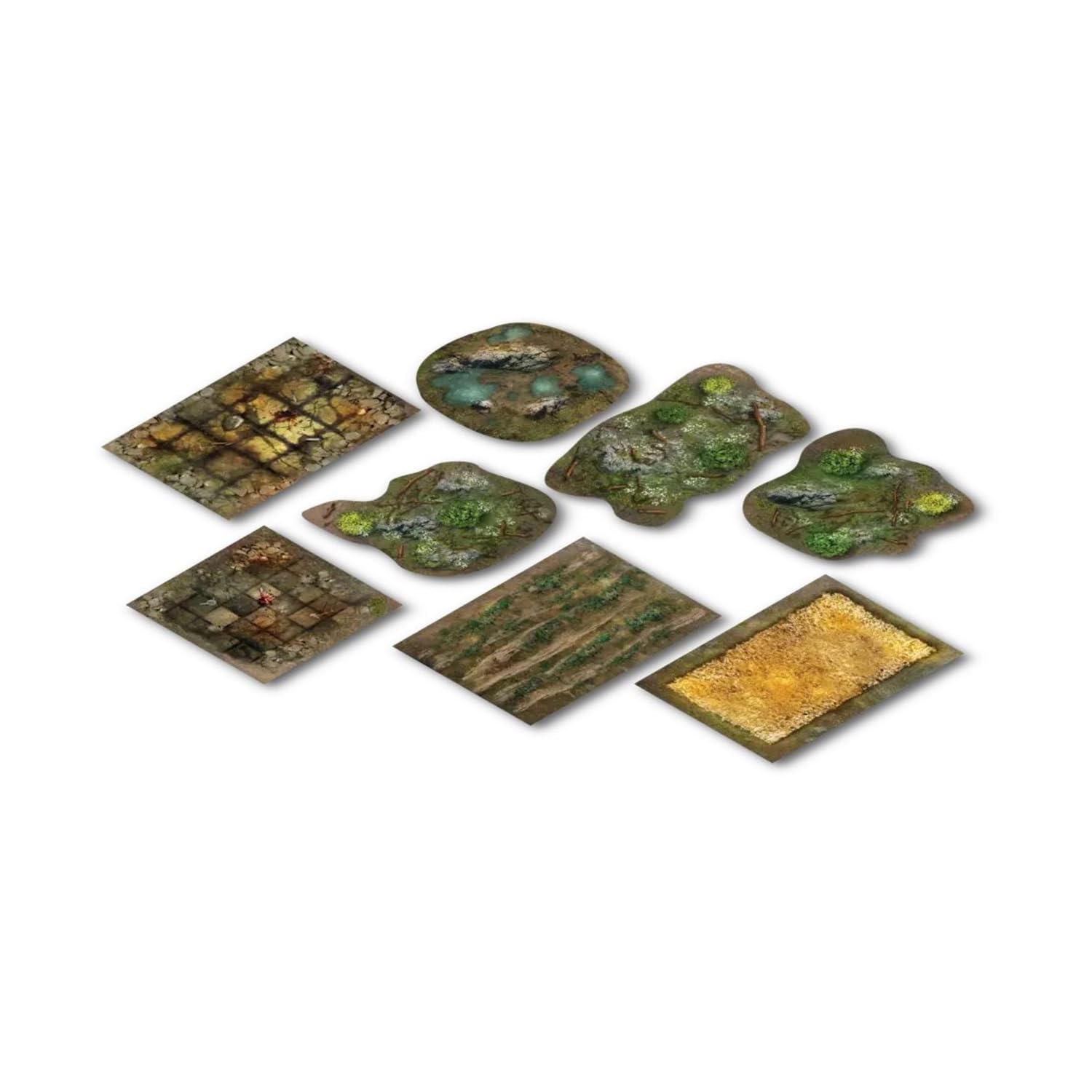 mantic Fantasy Gaming Templates - 0.6 Pounds Weight 1