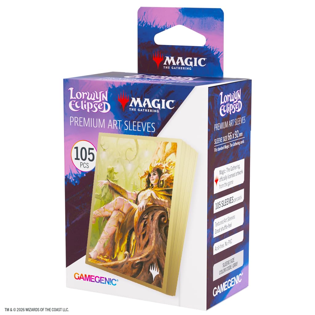 Gamegenic MTG Lorwyn Eclipsed Sleeves High Morcant | 105 Count | Textured Finish 1