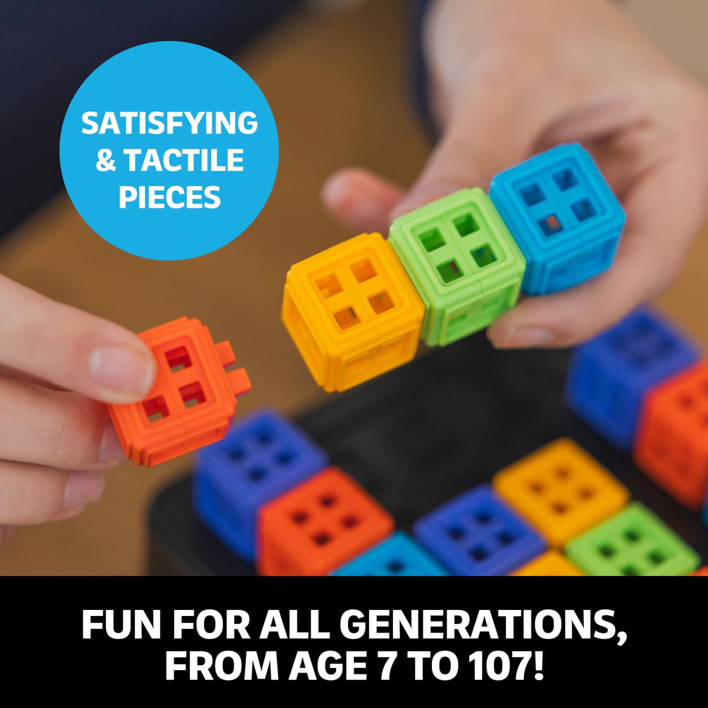 Educational Insights Kanoodle SudoQube 27-Piece Brain Teaser Puzzle | 100 Challenges | Ages 7-11 5