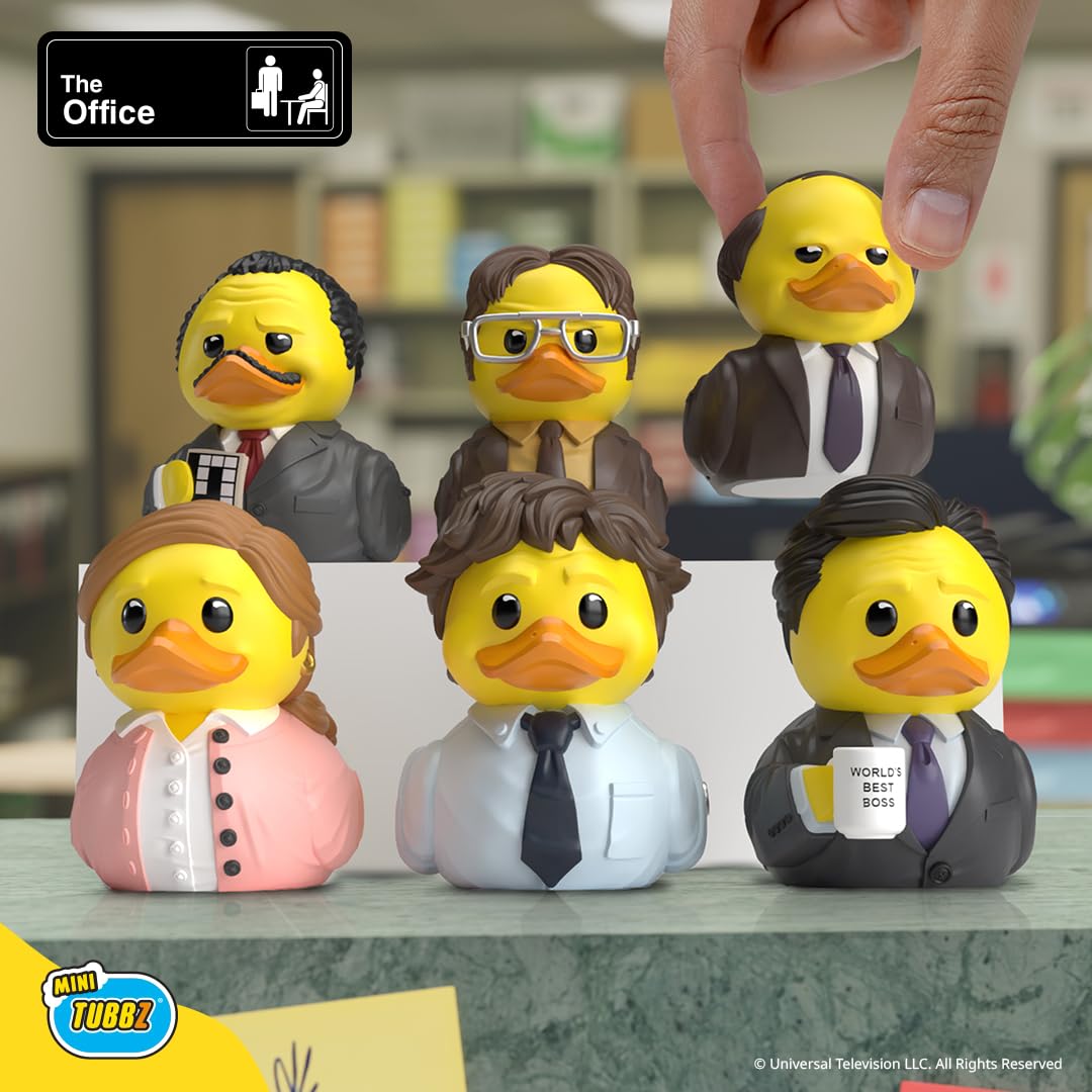TUBBZ Mini: The Office - Jim Halpert Cosplaying Rubber Duck Vinyl Figure 12
