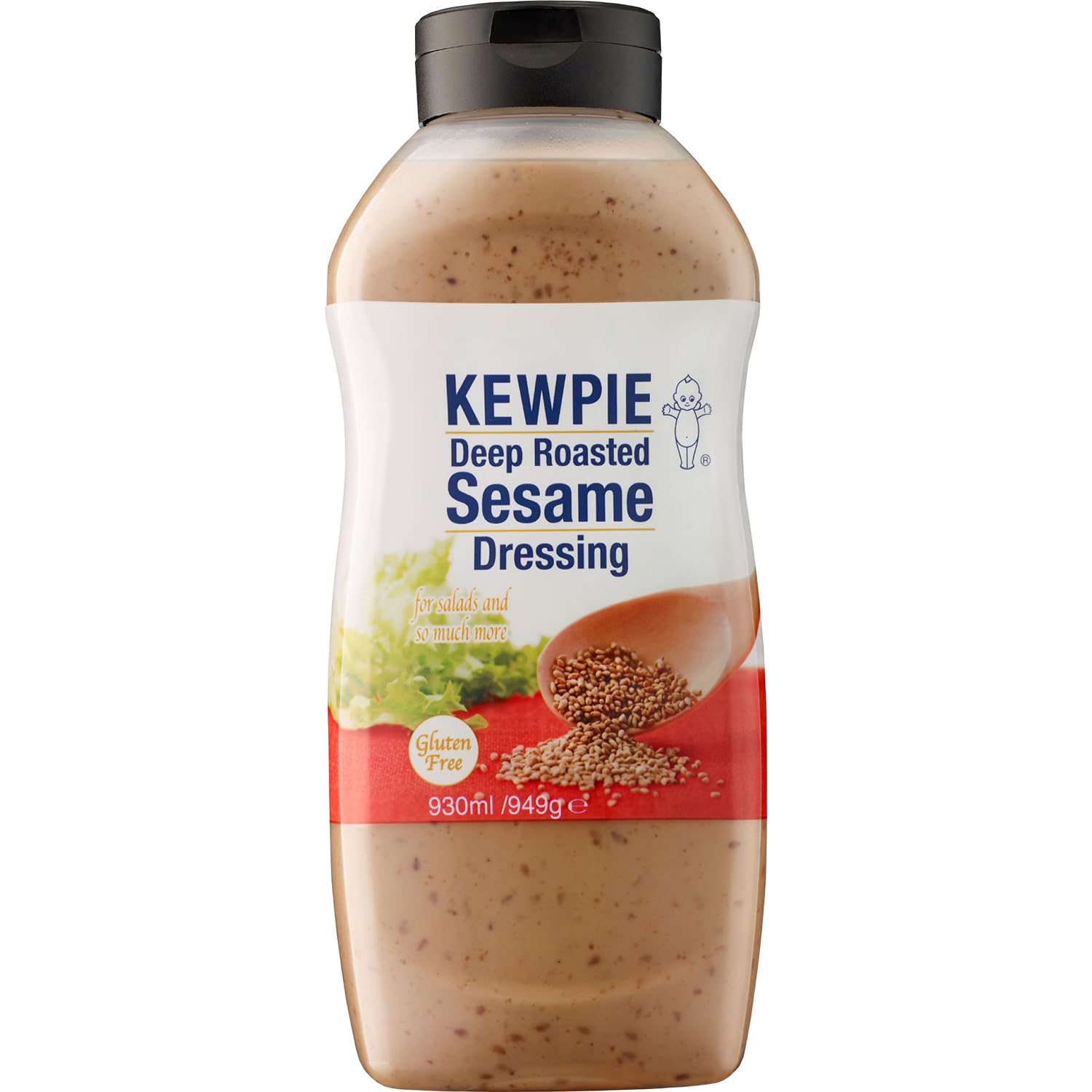 Kewpie Deep Roasted Sesame Dressing 930ml - Rich Nutty & Creamy Japanese Salad Dressing 1