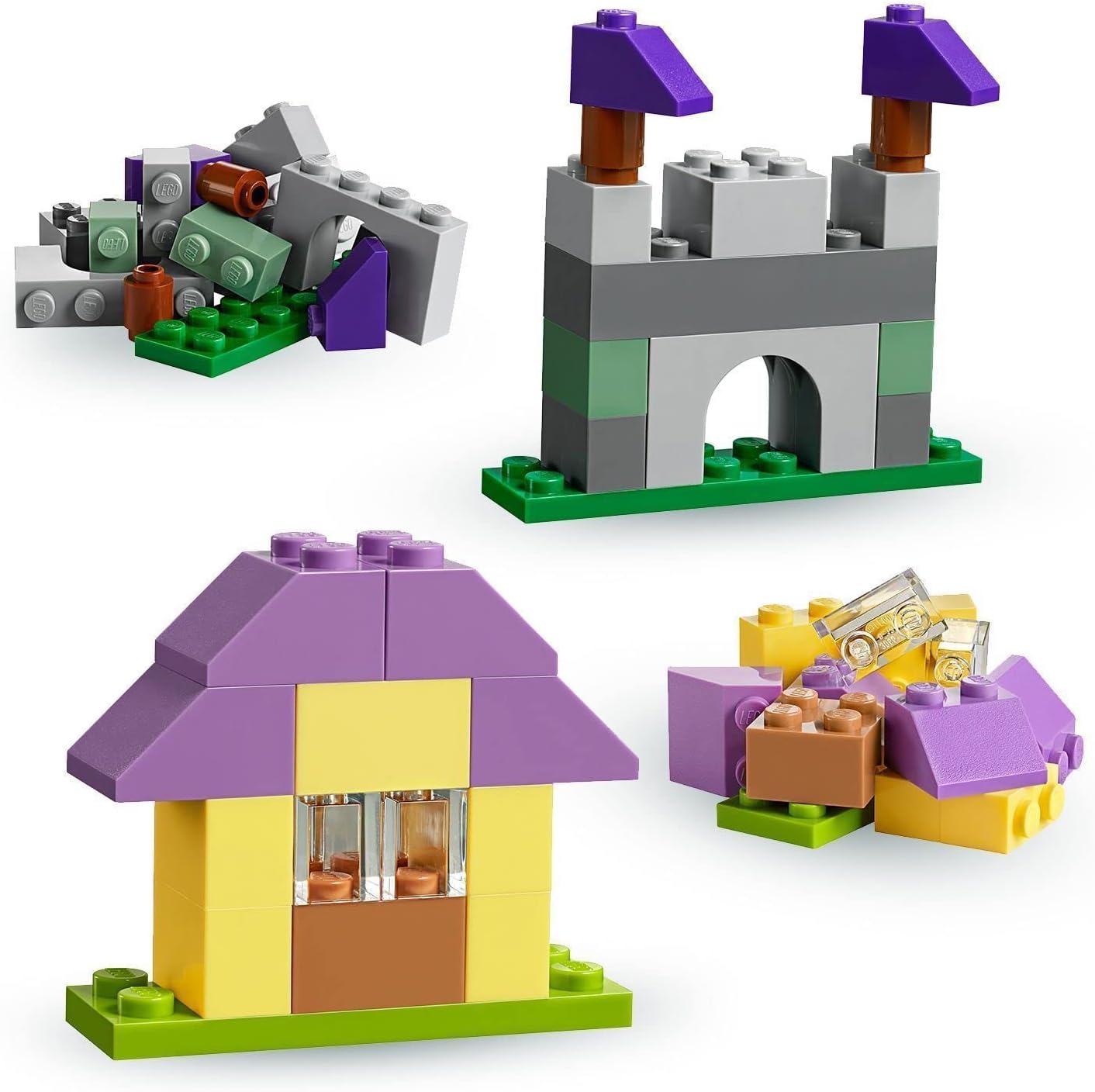 LEGO Classic Creative Suitcase 10713 - Portable Building Set for Kids Ages 4+ 7