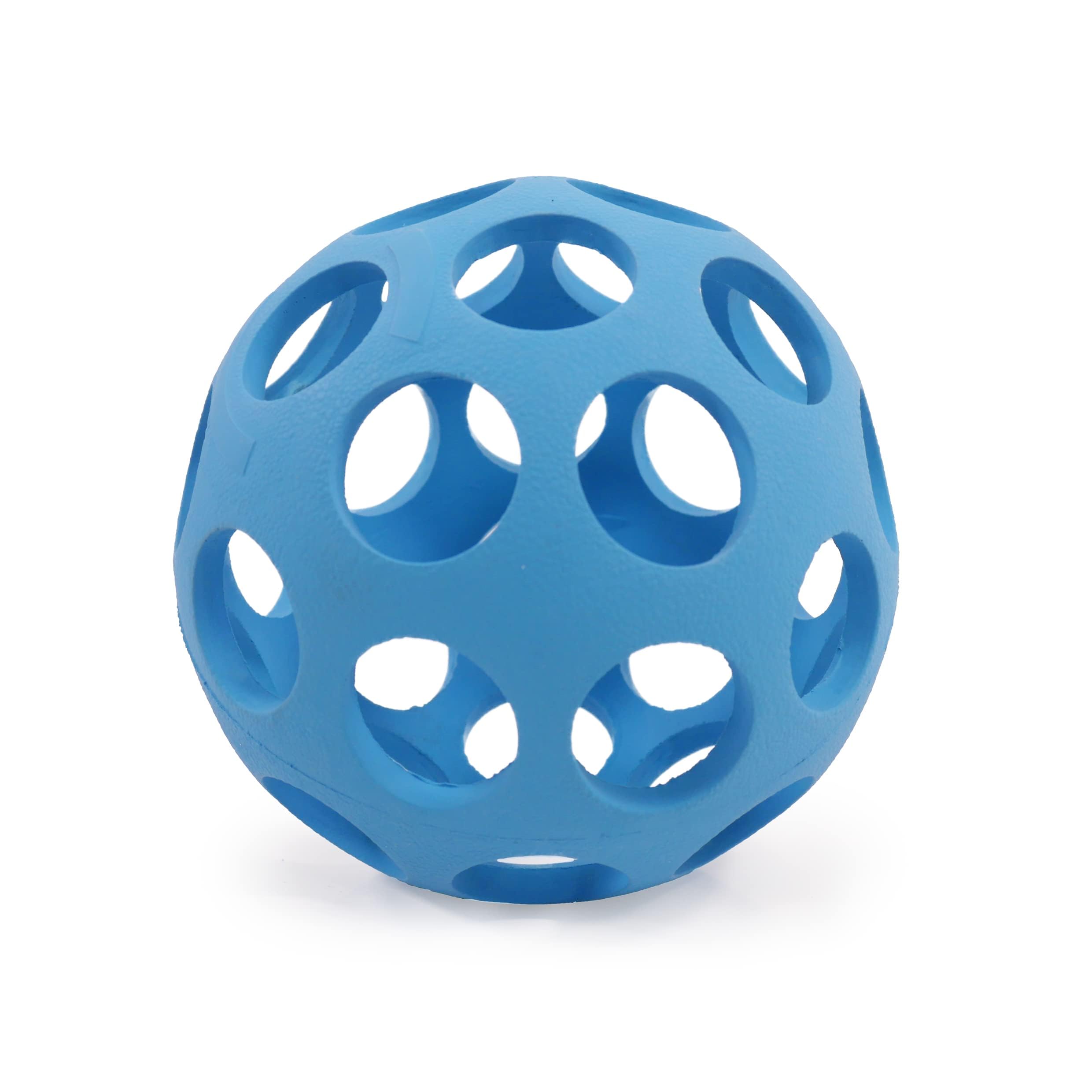Rosewood Tough Chew Resistant Rubber Lattice Football Dog Toy | Assorted Colours | 141g