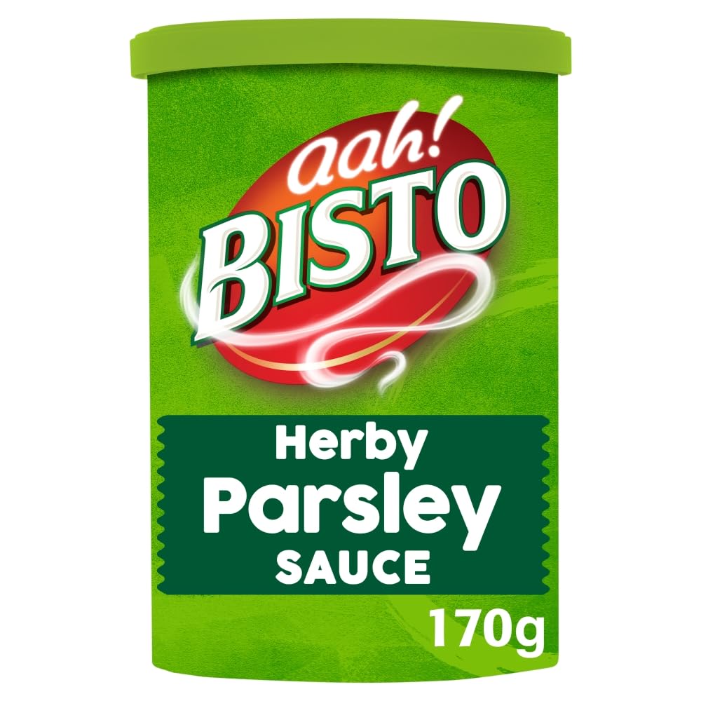Bisto Deliciously Creamy Parsley Sauce Mix - Vegetarian Friendly | 170g Drum