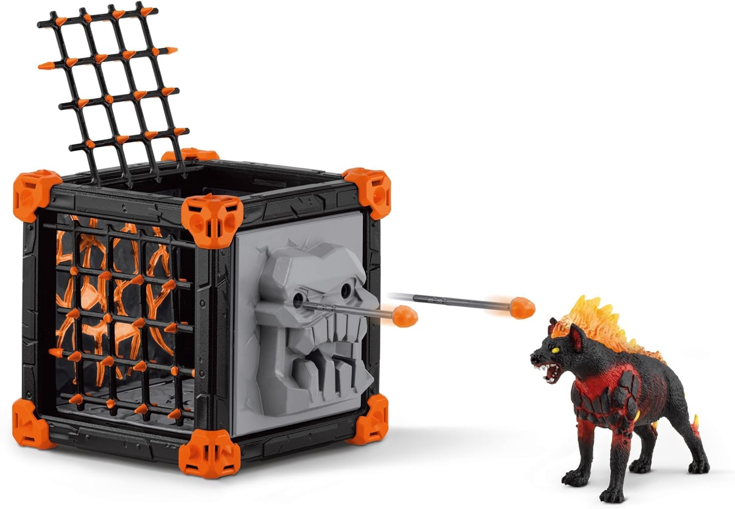 Schleich BattleCave Lava Hyena Playset - Action Figure & Building Set for Ages 7+ 15