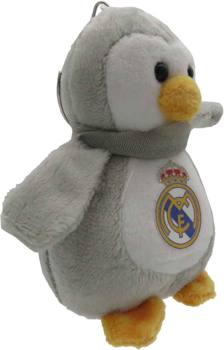 CyP Brands Real Madrid Penguin Plush Keychain Backpack Pendant (M)