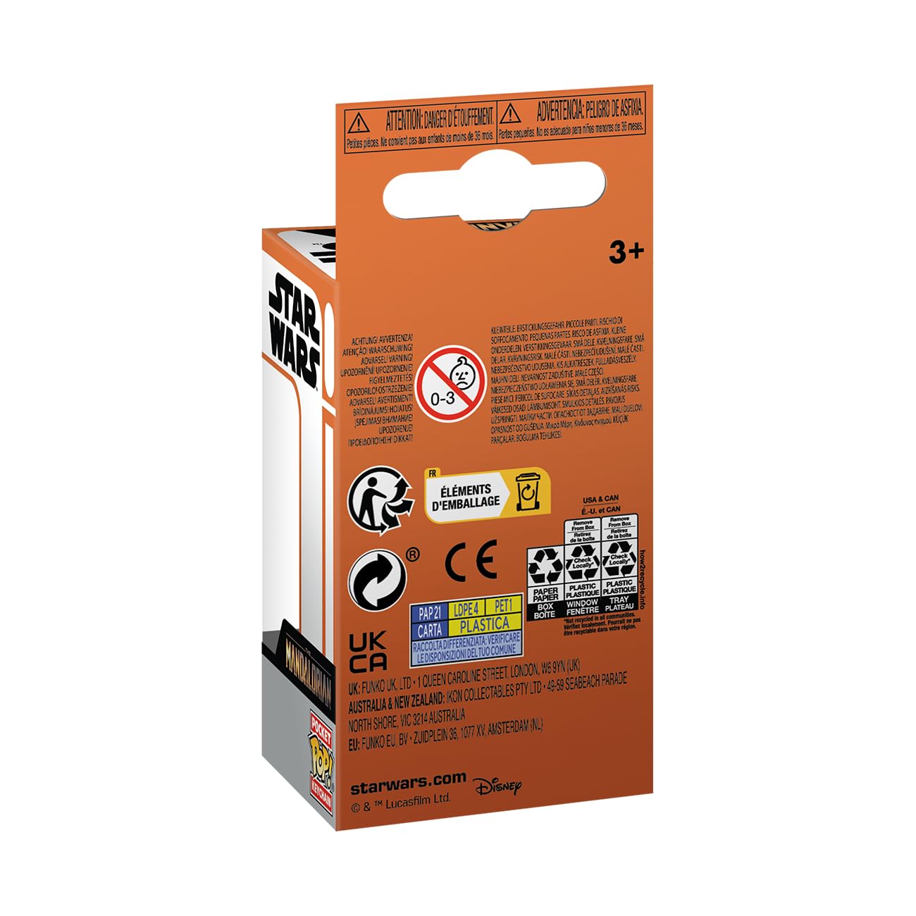 Funko Pop! Keychain: Star Wars - The Mandalorian - Bo-Katan Kryze Vinyl Figure 11