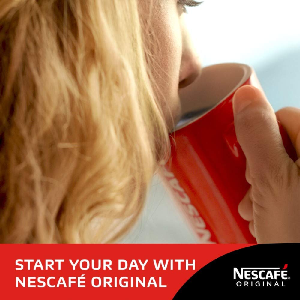 Nescafé Original Instant Coffee 100g - 100% Robusta Beans, Rich Flavour 11