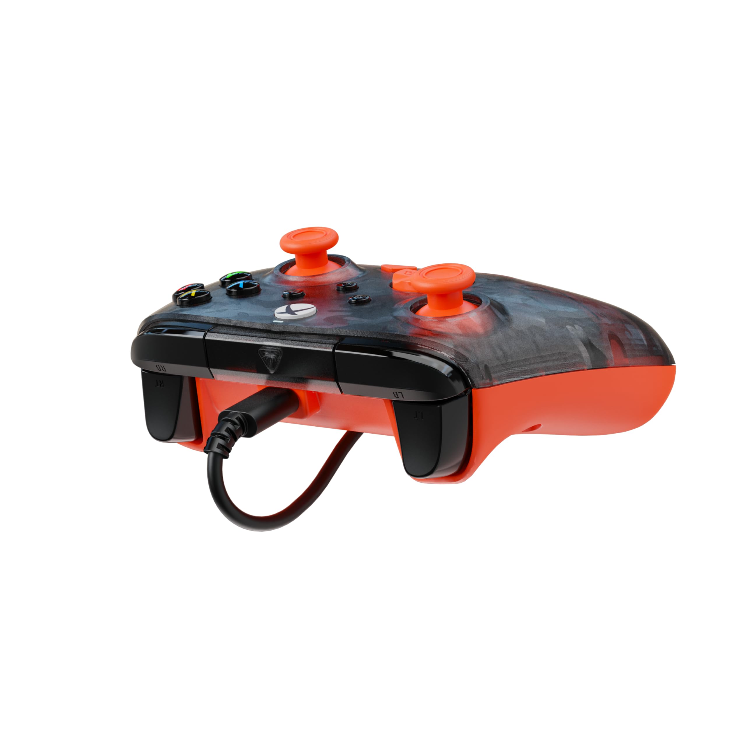Turtle Beach Rematch Core Wired Gaming Controller for Xbox & PC - Orange and Ghost Black Camo 3