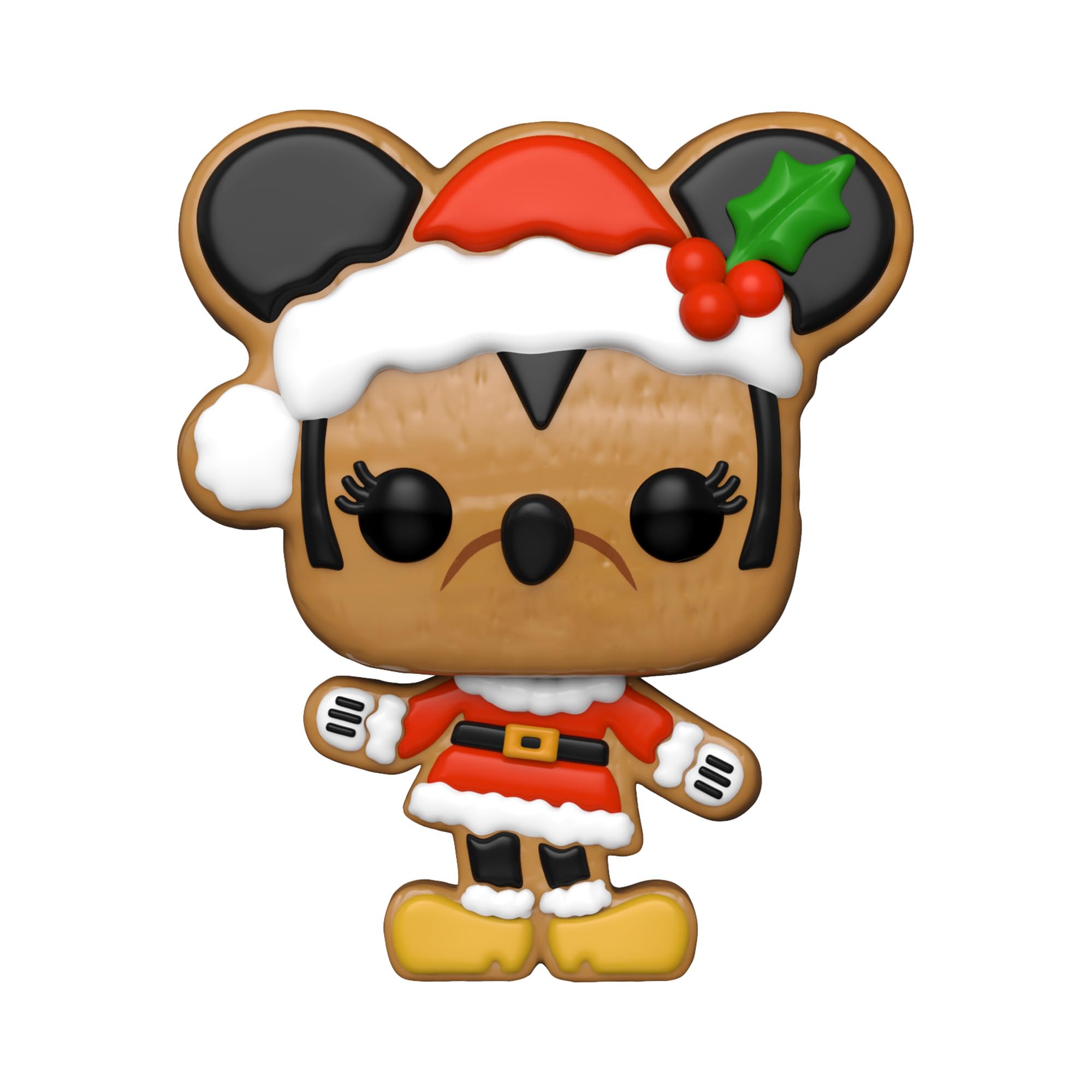 Funko Disney: Holiday Minnie Mouse Gingerbread Chibi Figure - 3.75 Inch Vinyl