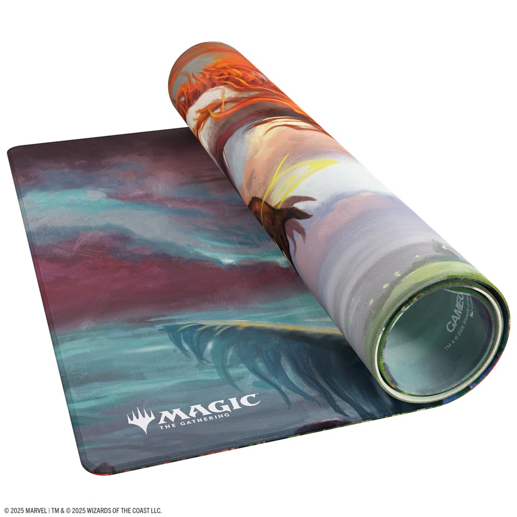 Gamegenic MTG Lorwyn Eclipsed Dual-Sided Playmat Eirdu | 610x350mm | Natural Rubber 5
