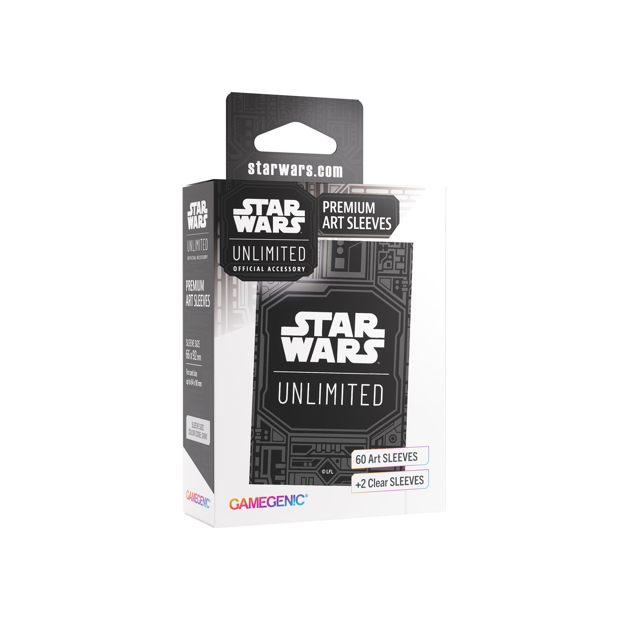 Gamegenic Star Wars: Unlimited Premium Art Sleeves Set 5 - 62 Count | 66x92mm | Matte Finish 1