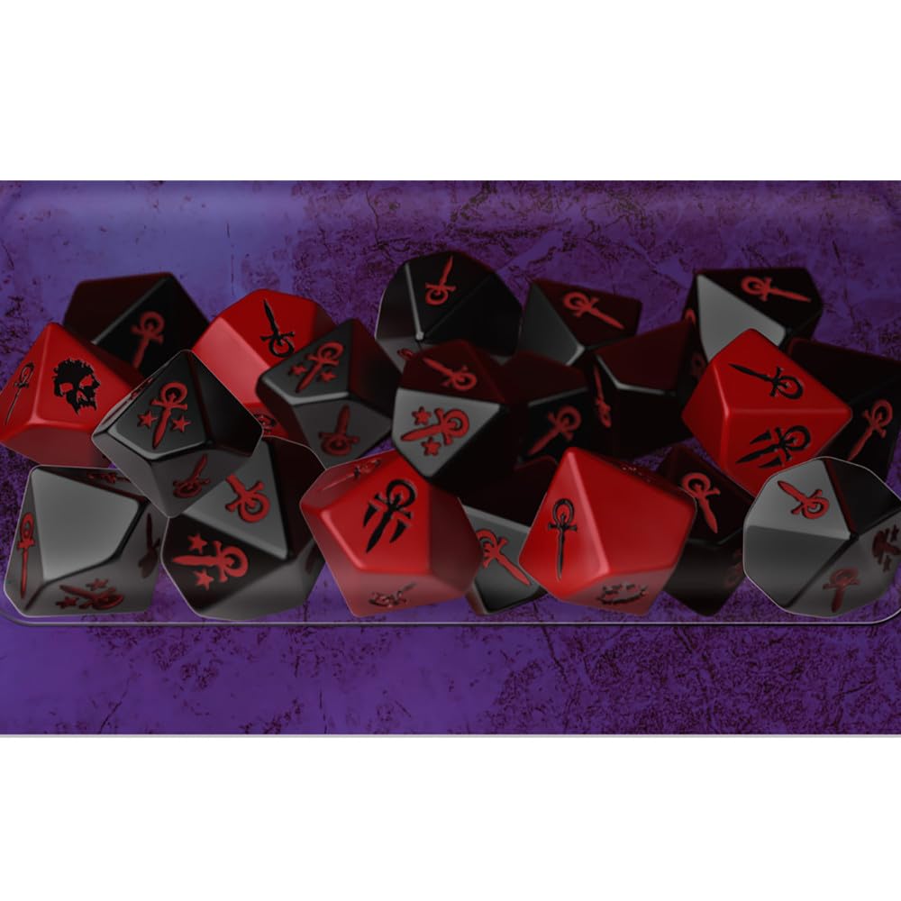 Renegade Games Studio Vampire: The Masquerade Dice Set 5th Edition RPG d10 Dice 8