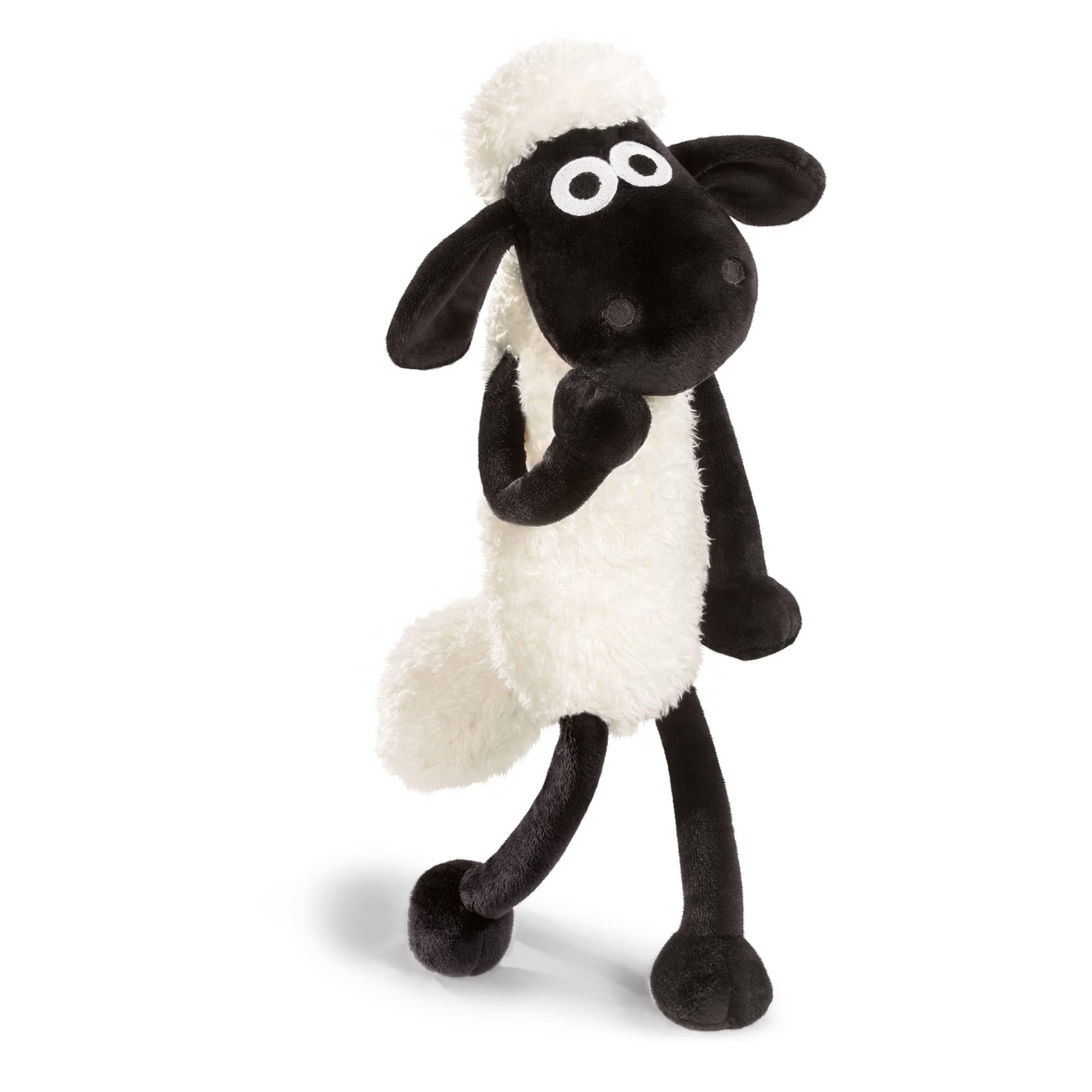 Nici Shaun the Sheep 35 cm Plush Toy - Soft Cuddly Stuffed Animal for Kids 1