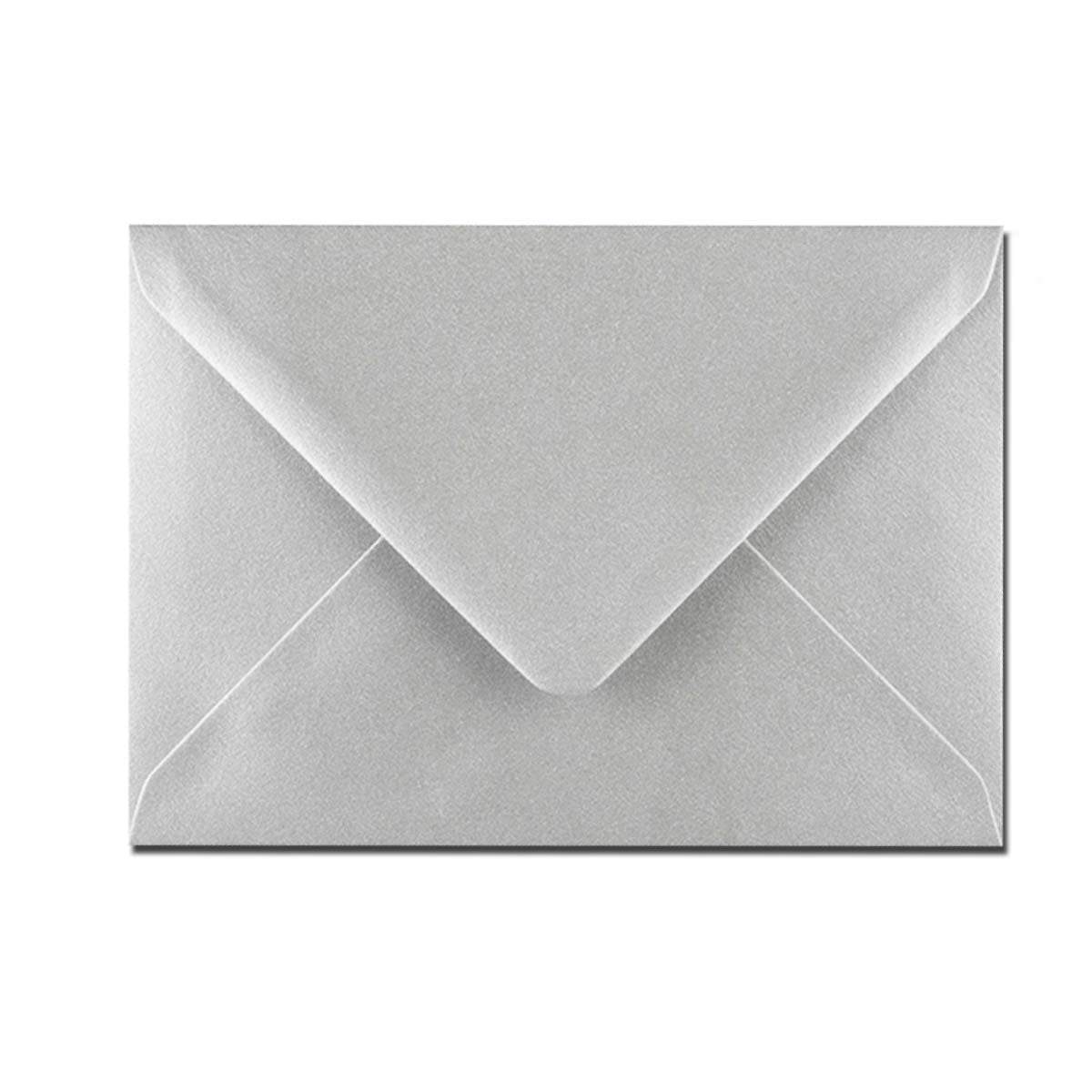 arkCRAFT C6 Premium Envelopes 100gsm - 25 Pack | 114mm x 162mm Silver