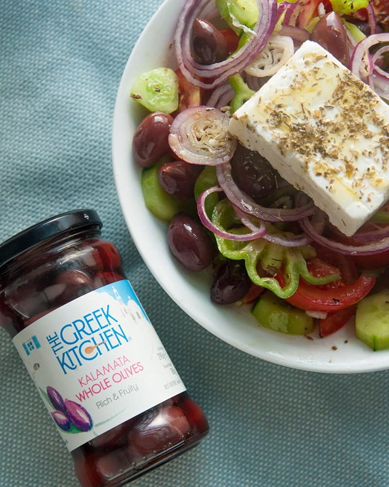 The Greek Kitchen - Kalamata Whole Olives, Purple, 290 g