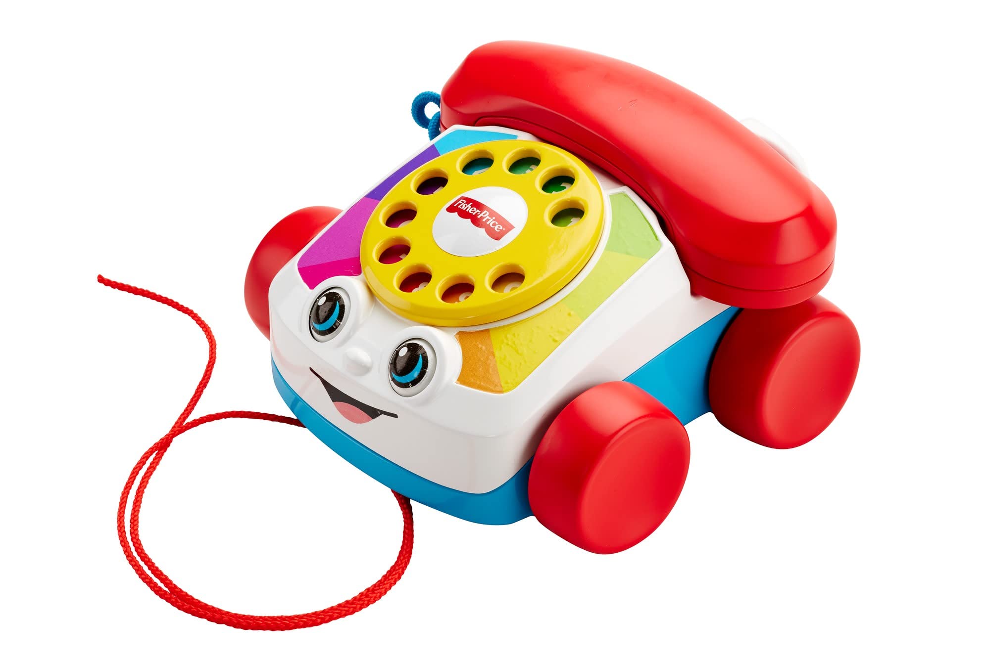 Fisher-Price Chatter Telephone - Pull-Along Toy for Walking & Pretend Play | Ages 12 Months+