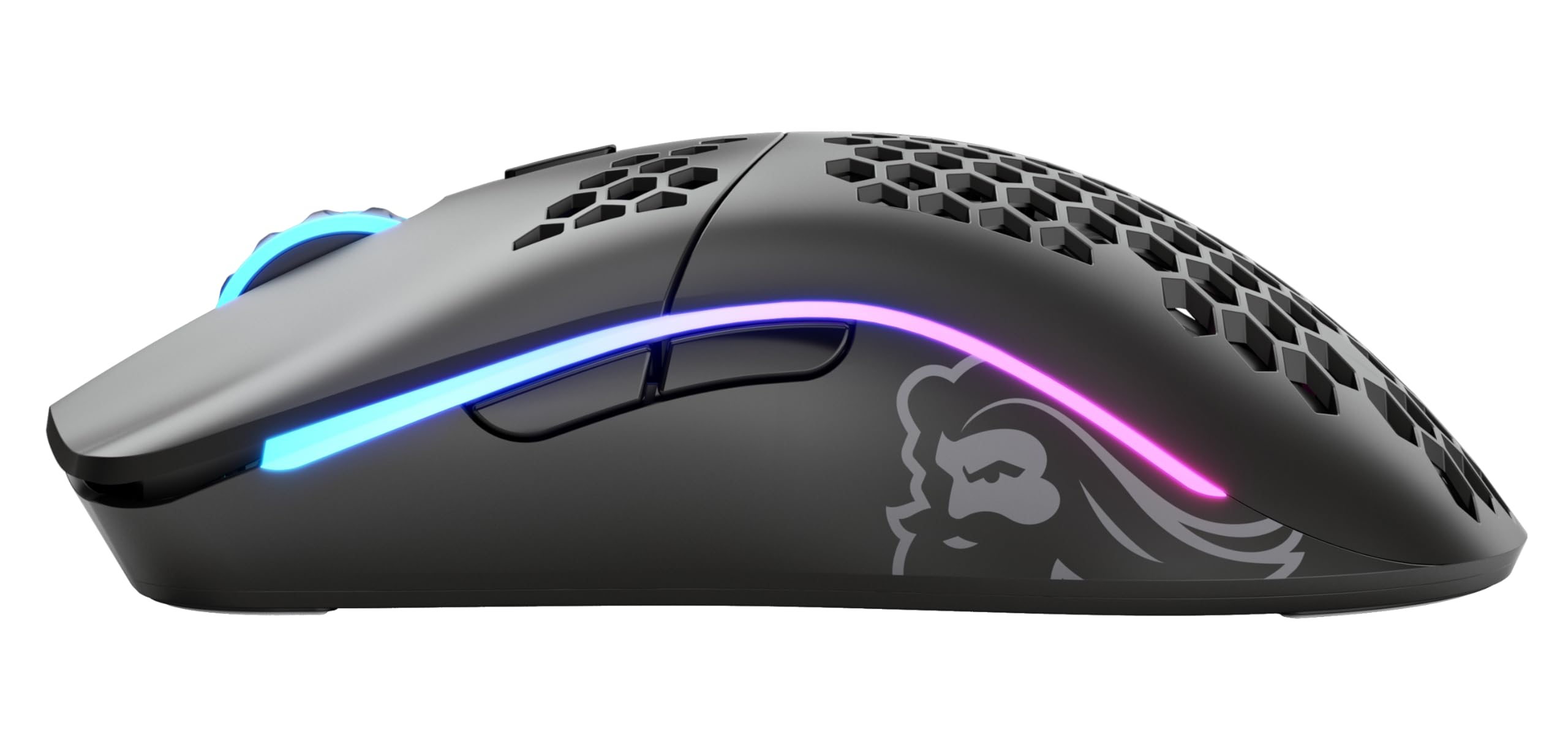 GLORIOUS Model O Wireless Gaming Mouse - 69g Superlight, Honeycomb Design, 19,000 DPI, 71H Battery, RGB, Ambidextrous, 2.4GHz Wireless - Matte Black 3