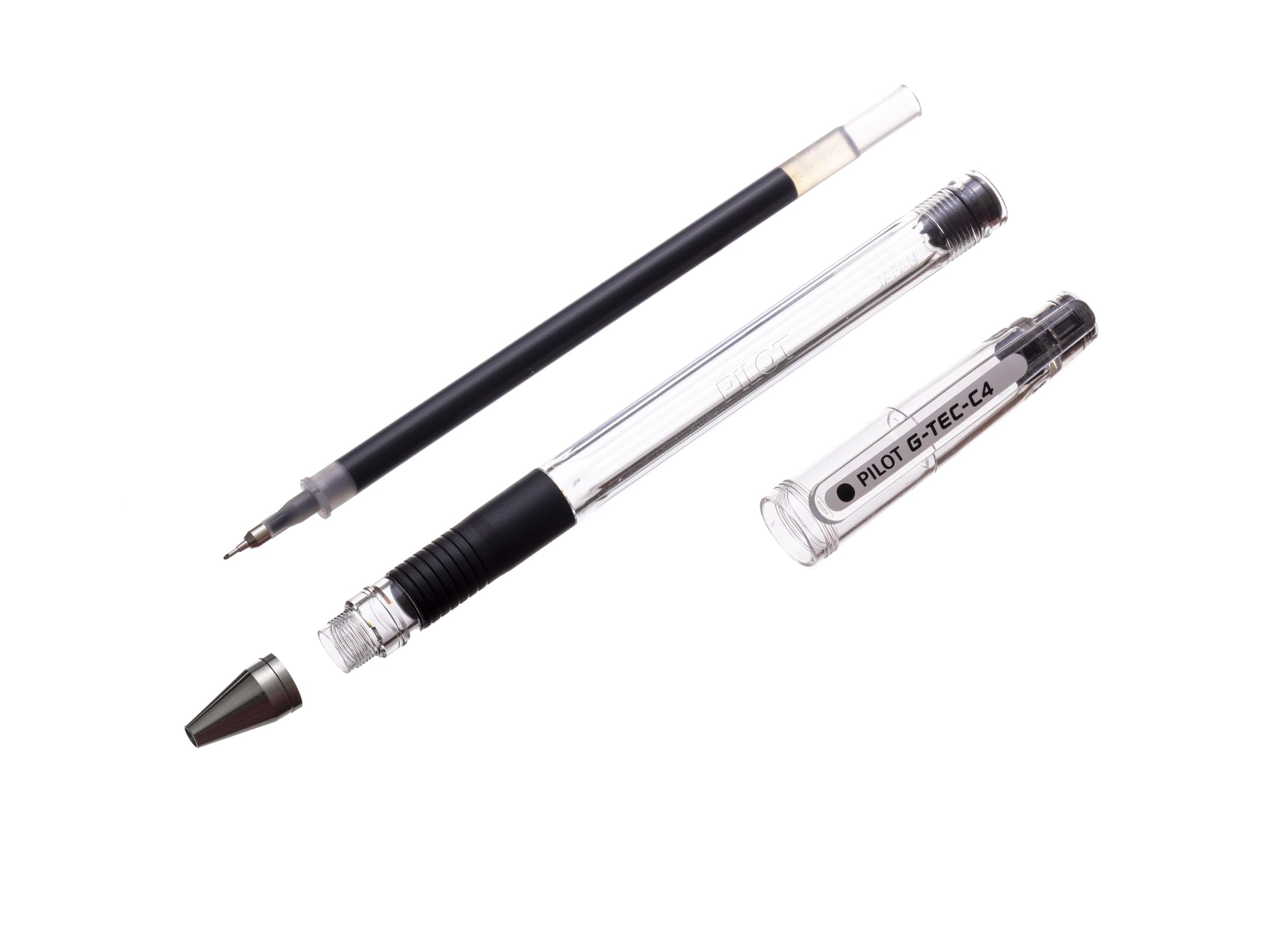 PILOT G-Tec C4 Gel Rollerball Pen Set - 0.4mm Extra Fine Line | Black, Blue, Red, Green | Pack of 4 5
