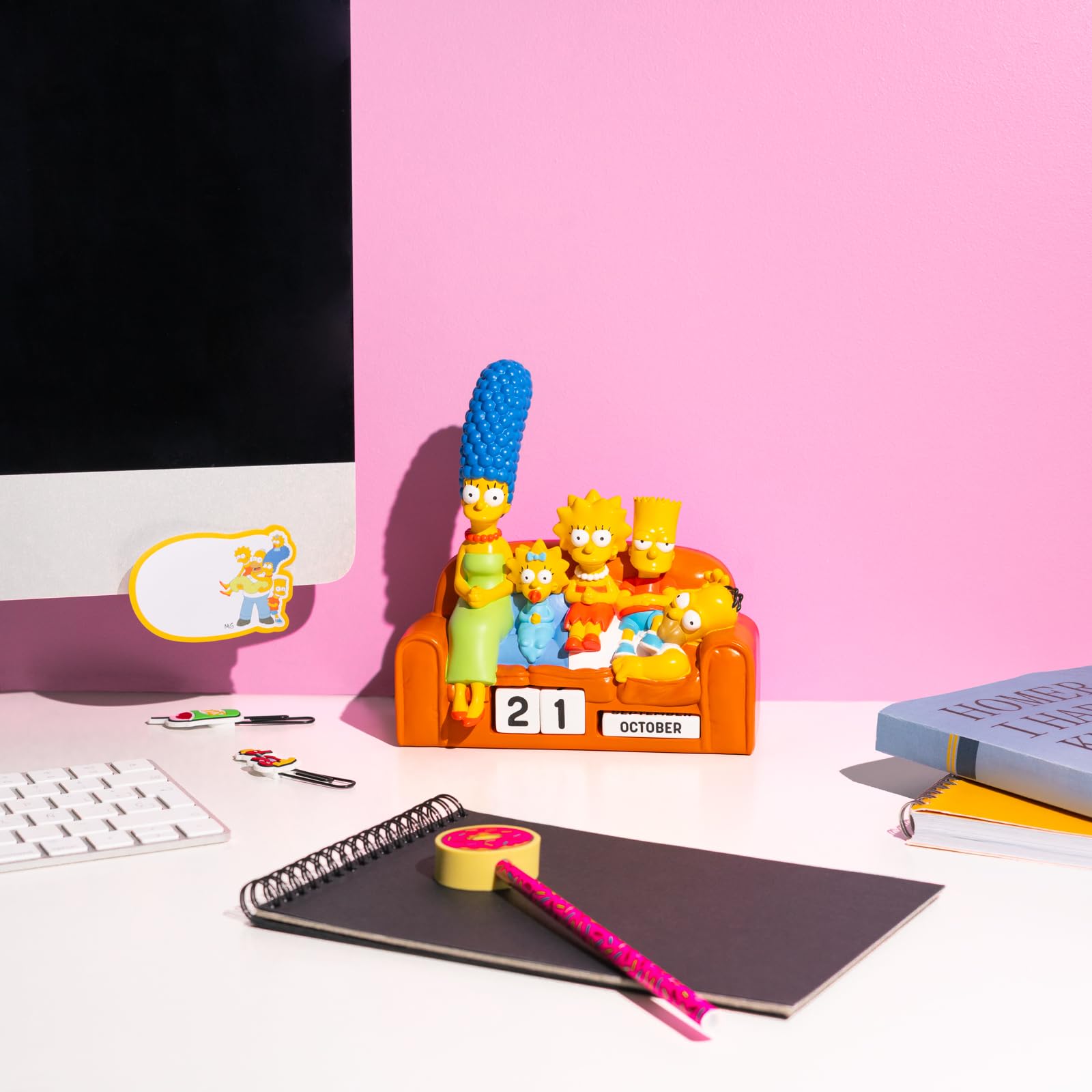 Grupo Erik The Simpsons Perpetual Calendar | Resin Statue | Multicolor 3