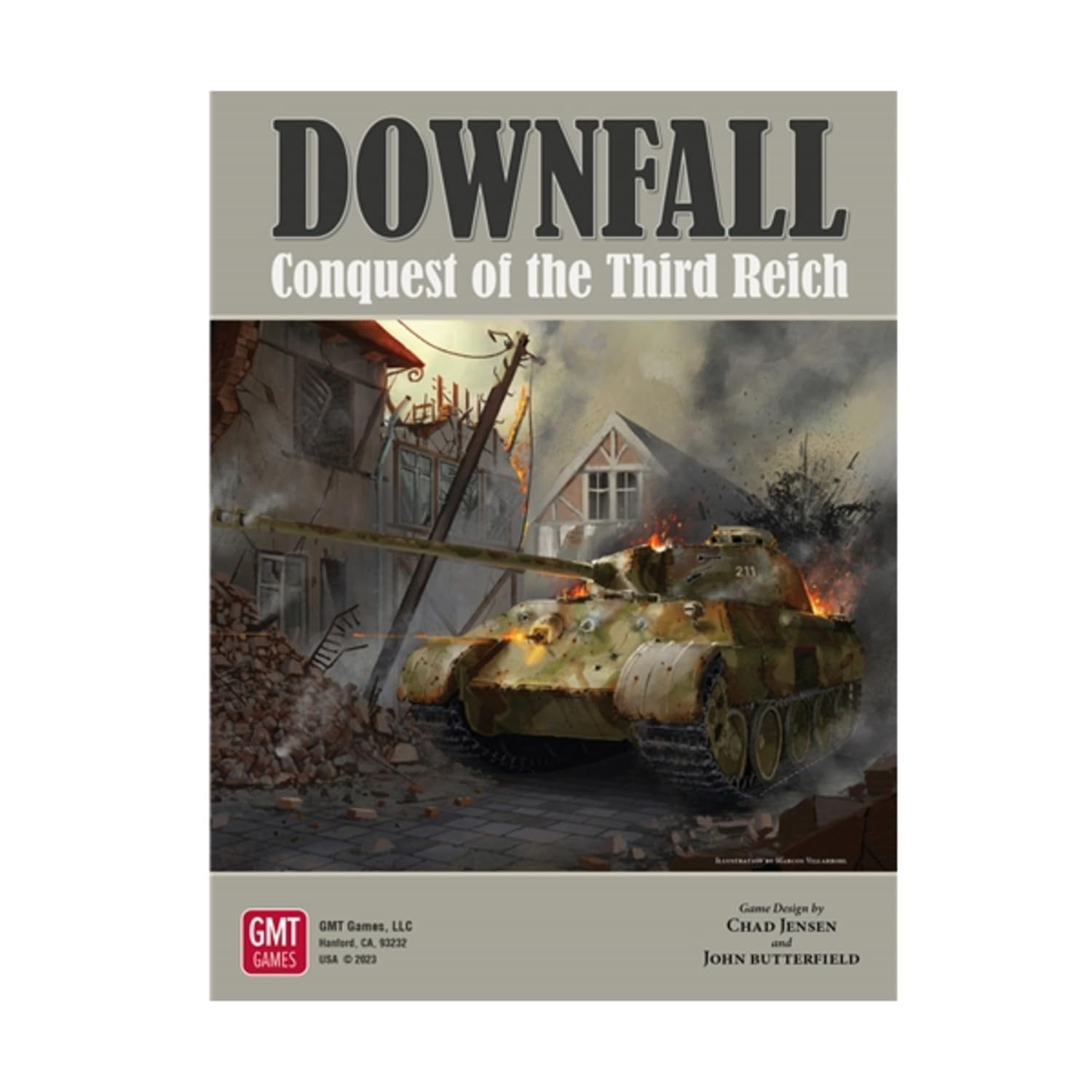 GMT Games Downfall - Conquest of the 3rd Reich Board Game 2