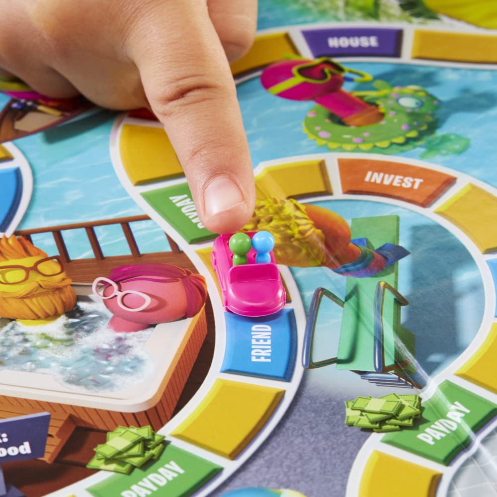 Hasbro Gaming The Game of Life Family Board Game for 2-4 Players Ages 8+ 2