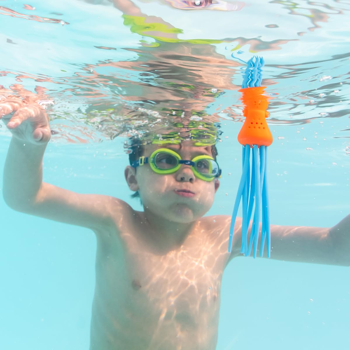 Splash About Floaty Fun Squid Dive Toys - Pack of 3 for Kids 36 Months+ 4