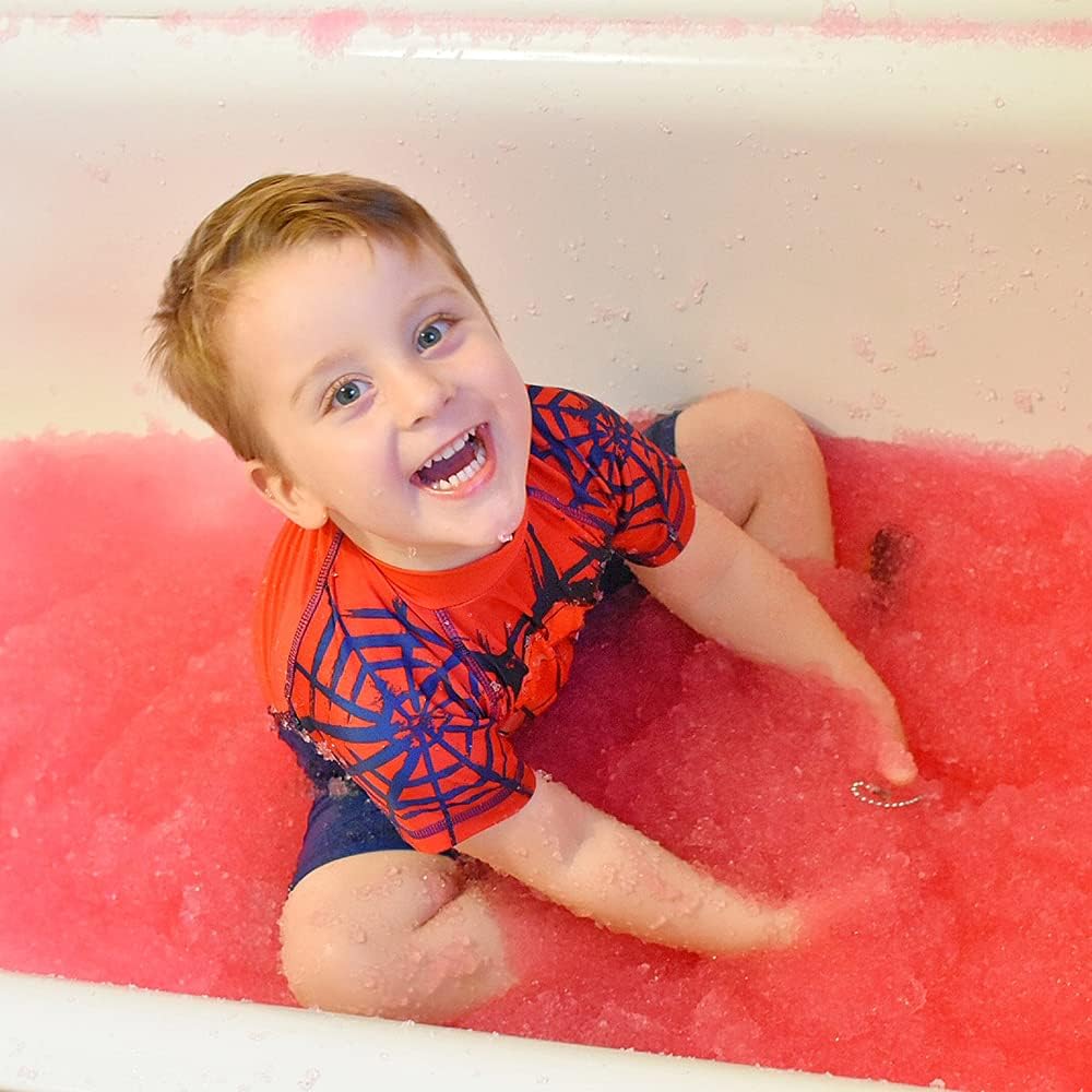 Gelli Baff Red - Magical Bath Toy for Kids, Turns Water into Squishy Goo 3