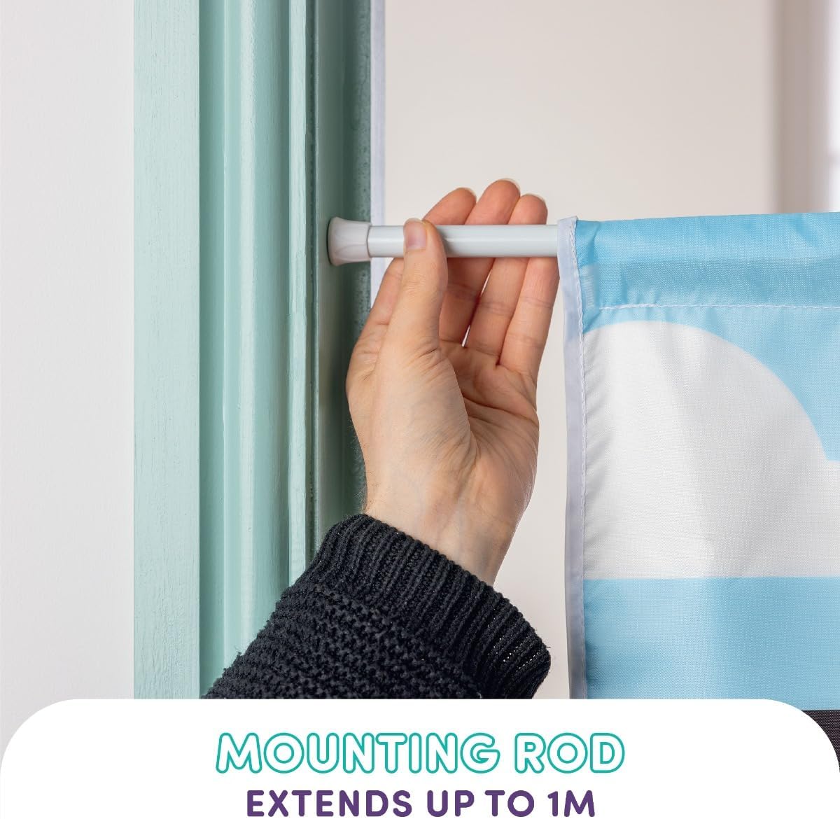 Playhouse Pop Up Play Town Hanging Doorway Food Market Role Play Curtain