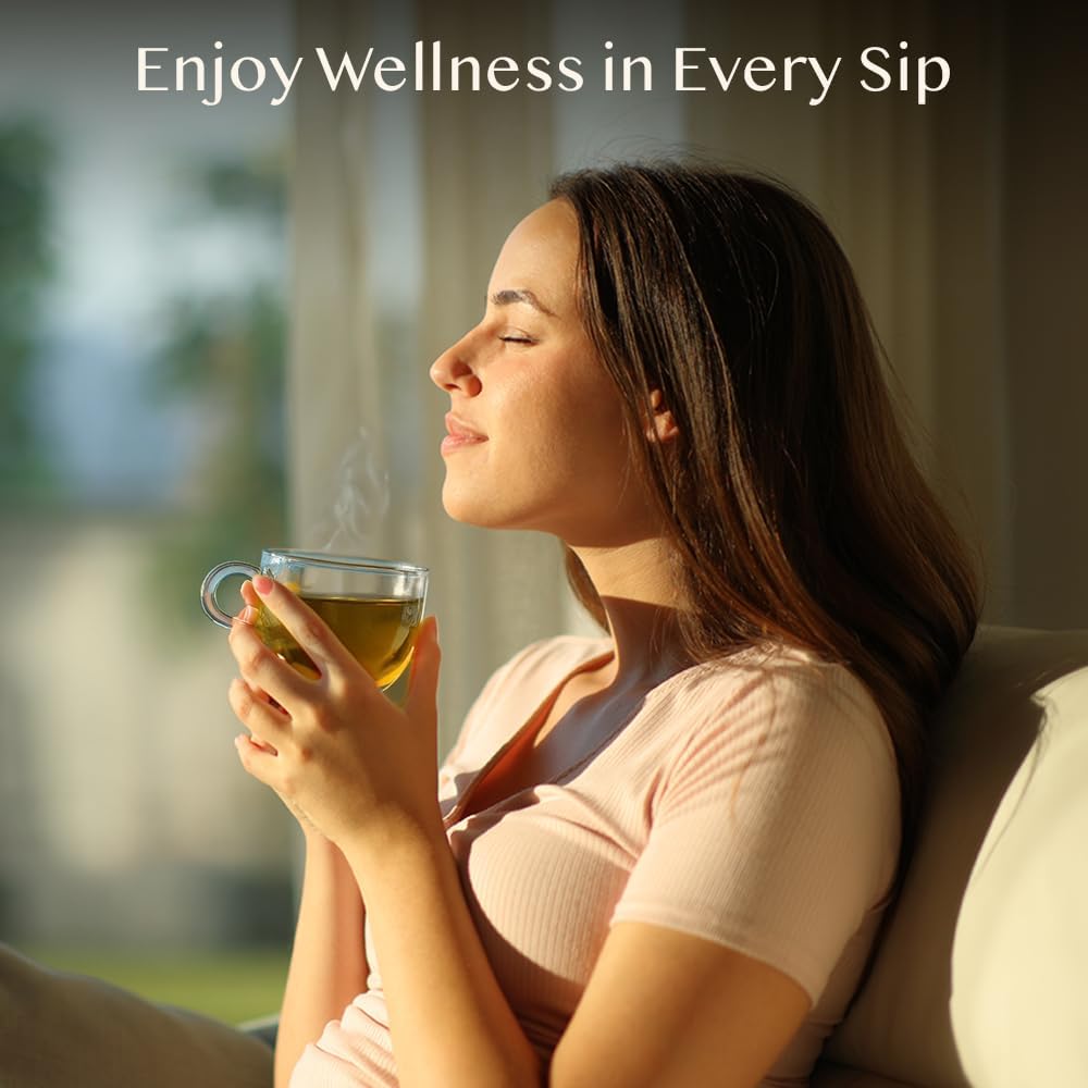 VAHDAM - Assorted Herbal Tea Sampler (18 Tea Bags, 9 Flavors) Caffeine-Free 5