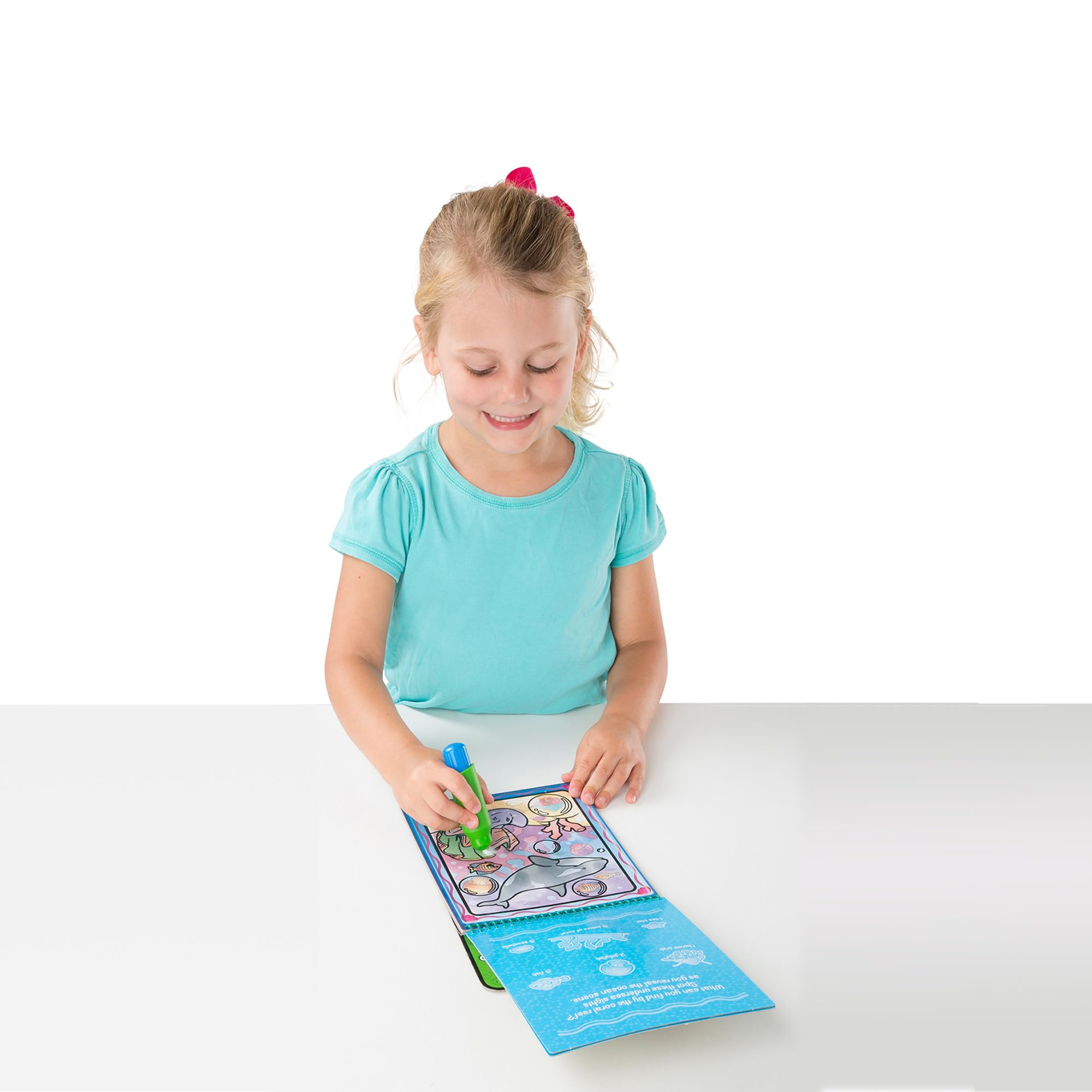 Melissa & Doug On the Go Water Wow! Reusable Water-Reveal Activity Pad - Animals | Ages 3+ 8