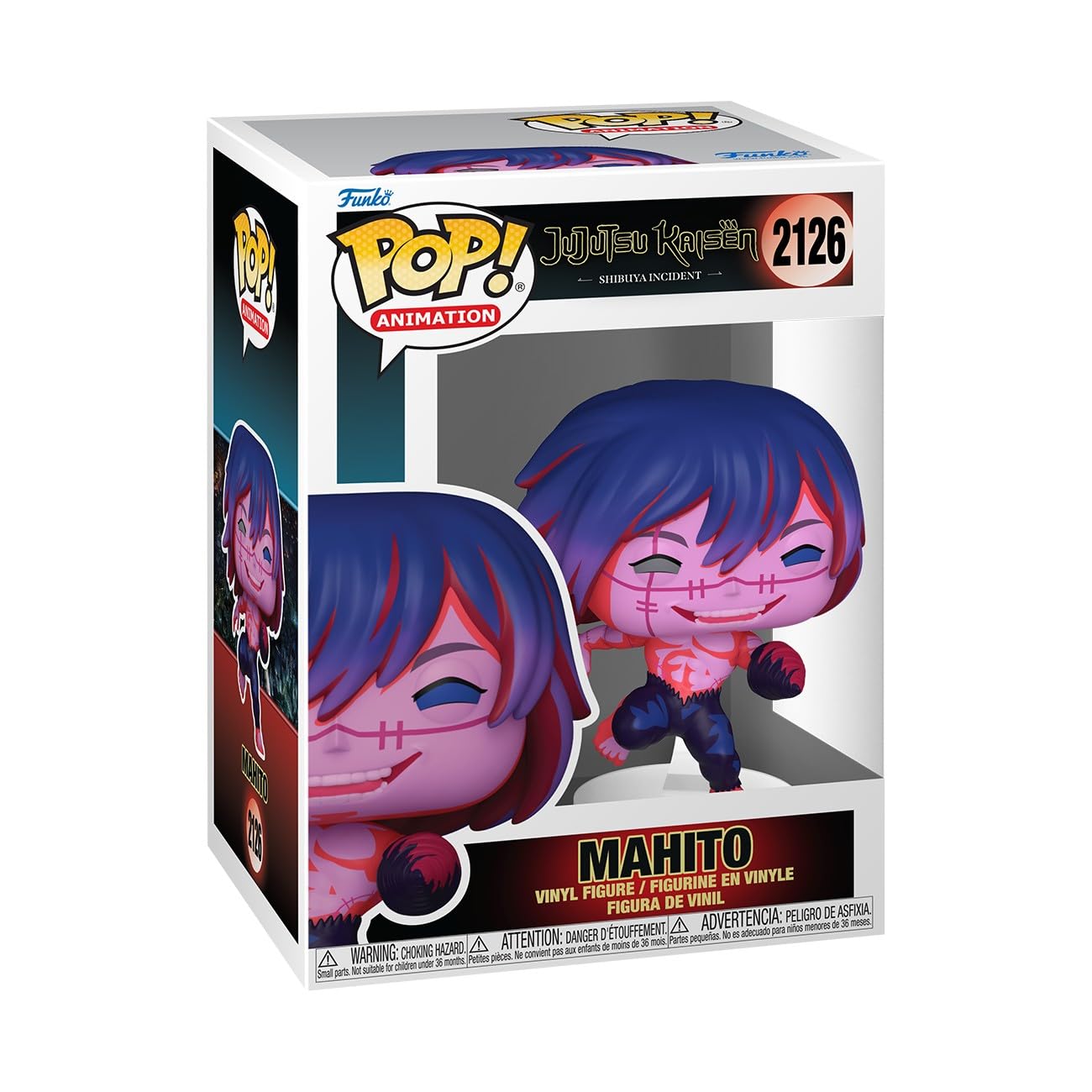 Funko Pop! Animation: Jujutsu Kaisen - Mahito Vinyl Figure (87972) 8