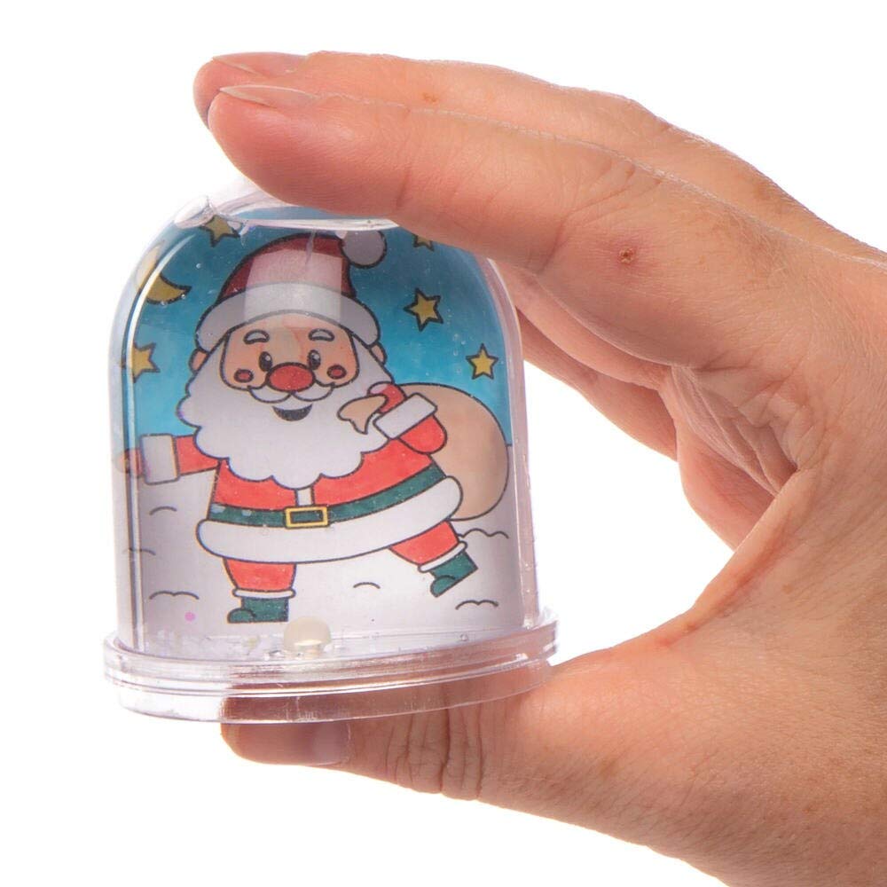 Baker Ross AX490 Christmas Colour In Snow Globe Kits - Pack of 4 3