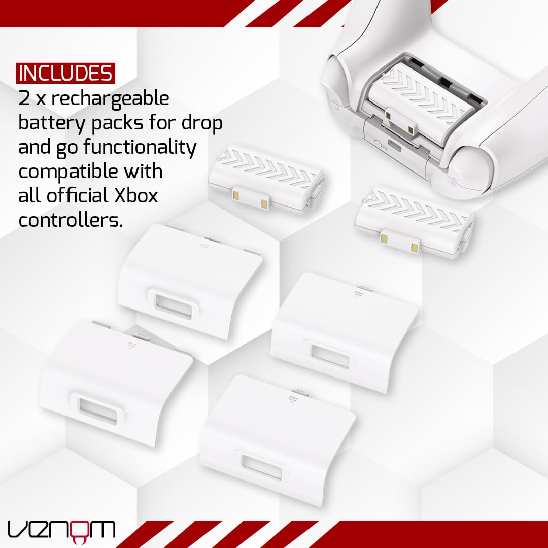 Venom Cool & Charge Vertical Stand for Xbox Series S with Controller Charging and Cooling Fans 10