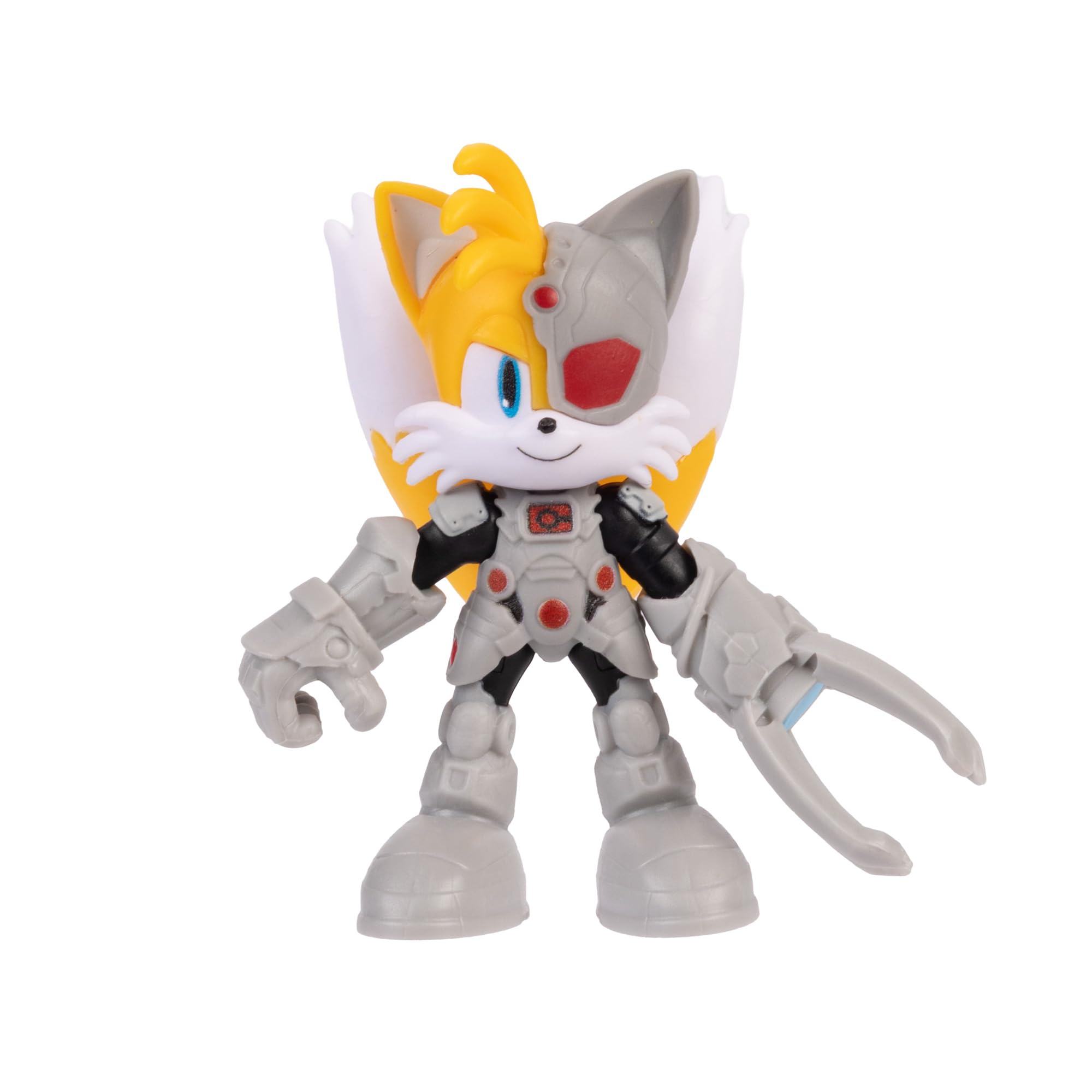Sonic The Hedgehog DC Crossover Tails as Cyborg Action Figure - 2.5in / 6.35cm | Highly Articulated