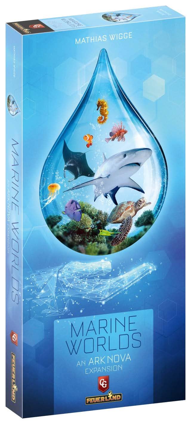 Capstone Games Ark Nova: Marine Worlds Board Game Expansion