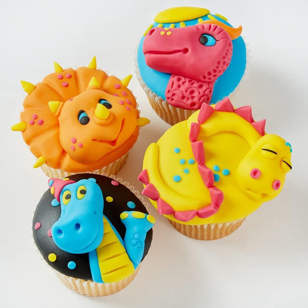 Renshaw - Neon Colours Just Roll With It Fondant Icing Multipack 3