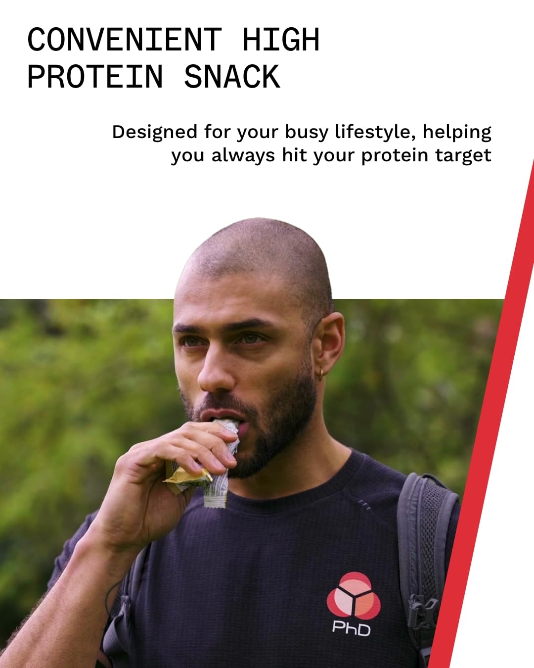 PhD Nutrition Smart Protein Bar Low Calorie, High Protein, Low Sugar, Cookies and Cream, 12 x 64g 10