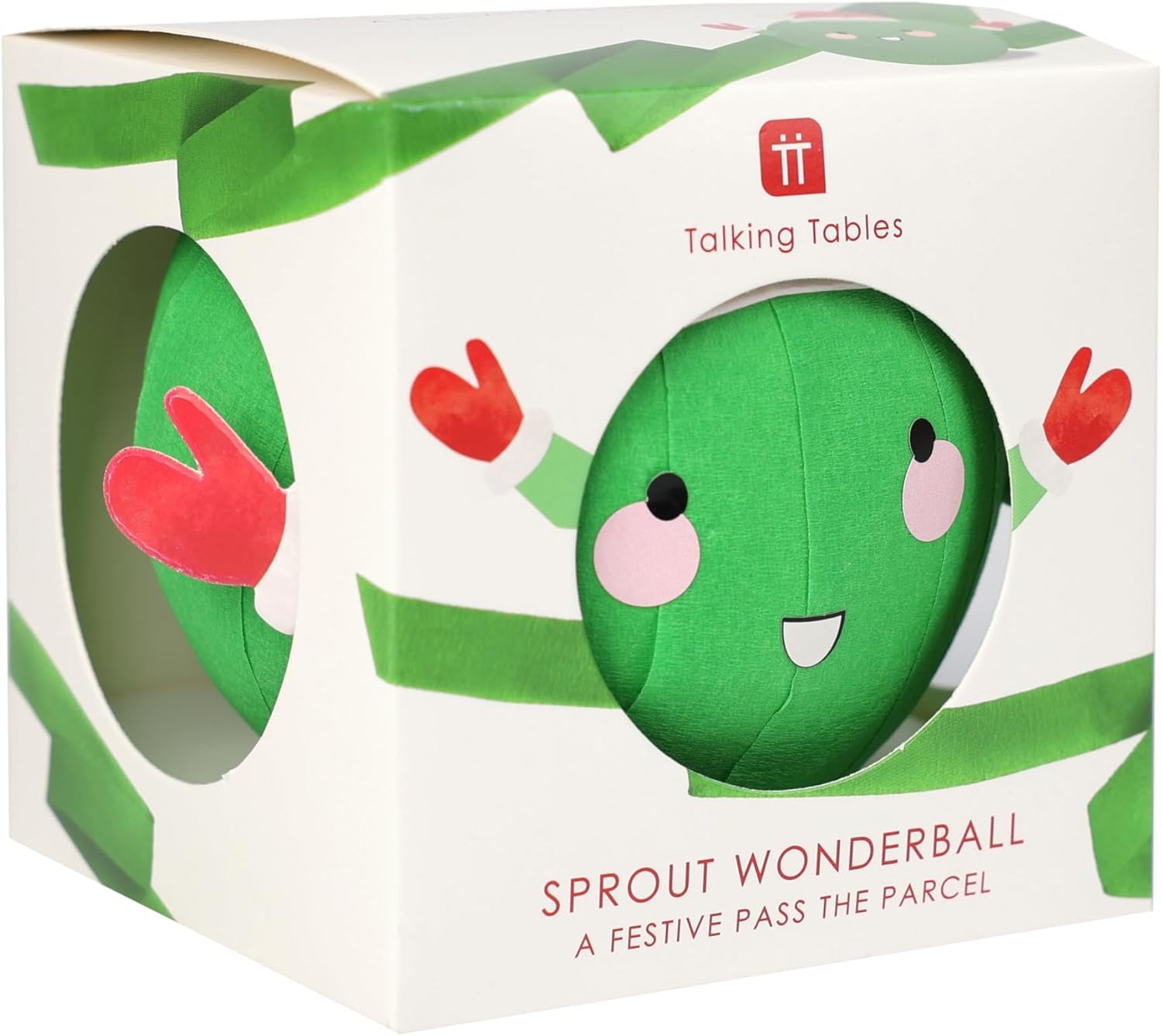 Talking Tables Sprout Wonderball Pass the Parcel Christmas Kids Game with 12 Jokes & Mini Surprises 7