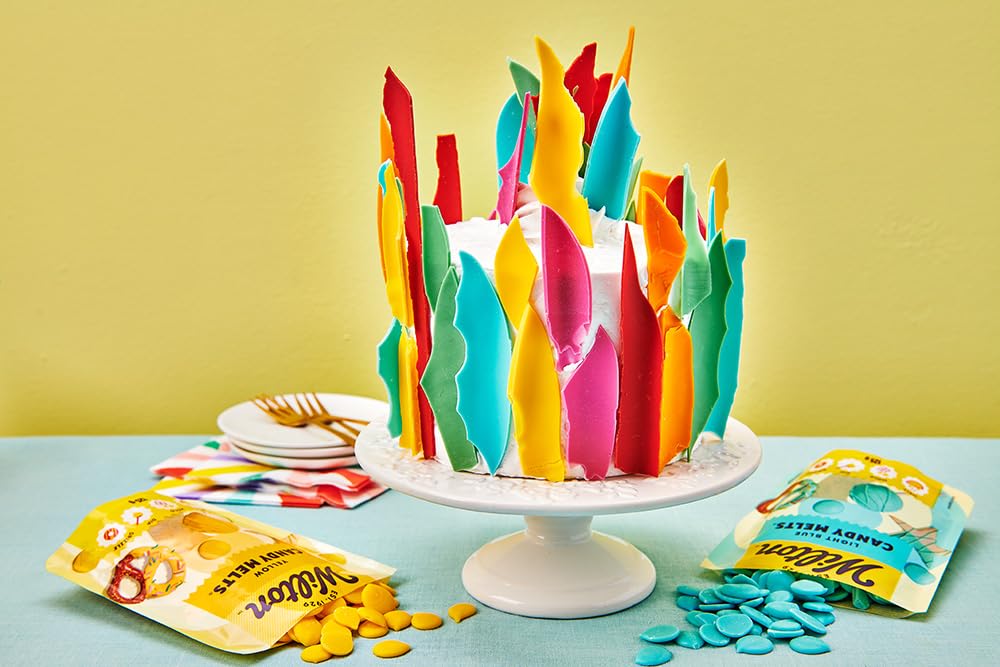 Wilton Candy Melts Orange - Melting Candy with Sweet Creamy Flavour for Molding, Dipping & Drizzling 4