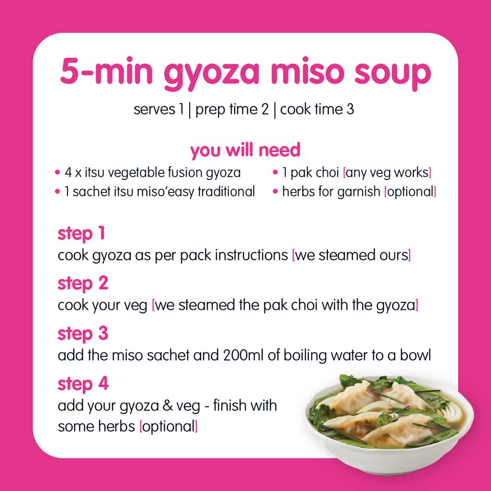 itsu Miso Easy Soup Paste - 1260g (60 Servings) 7