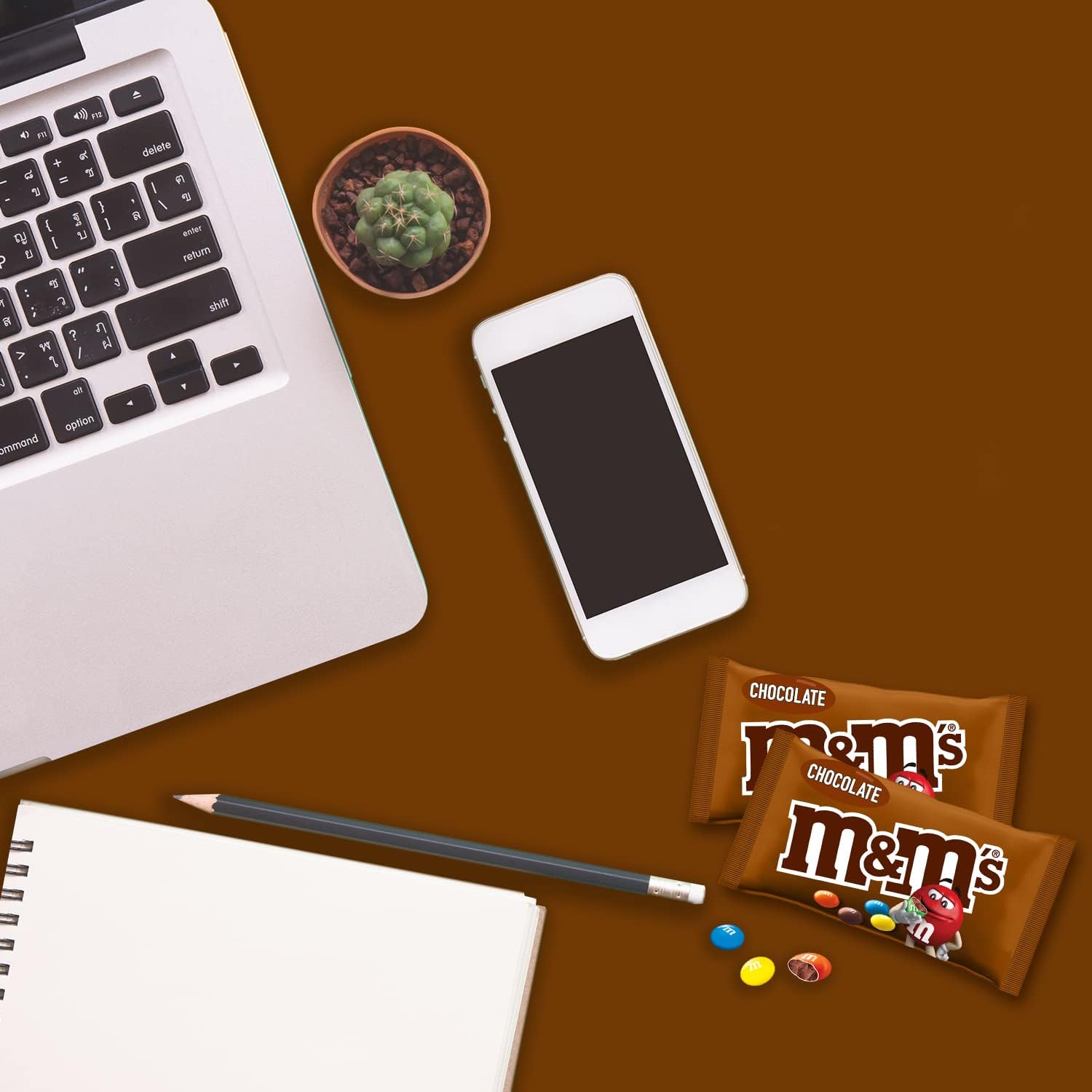 M&M's Milk Chocolate Bulk Box - 24 Pack Snack Size Bags for Movie Nights & Gifts 2
