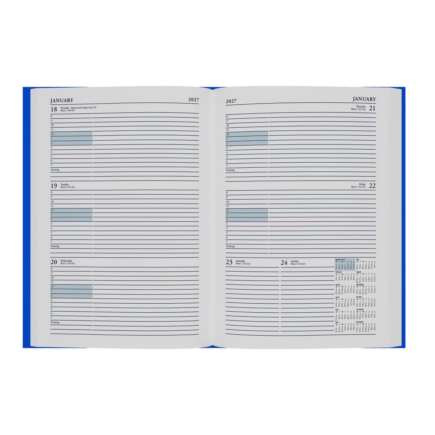 Collins 2026-2027 Academic Year Planner - A4 Week-to-View Organizer | Deep Pink Hardcover