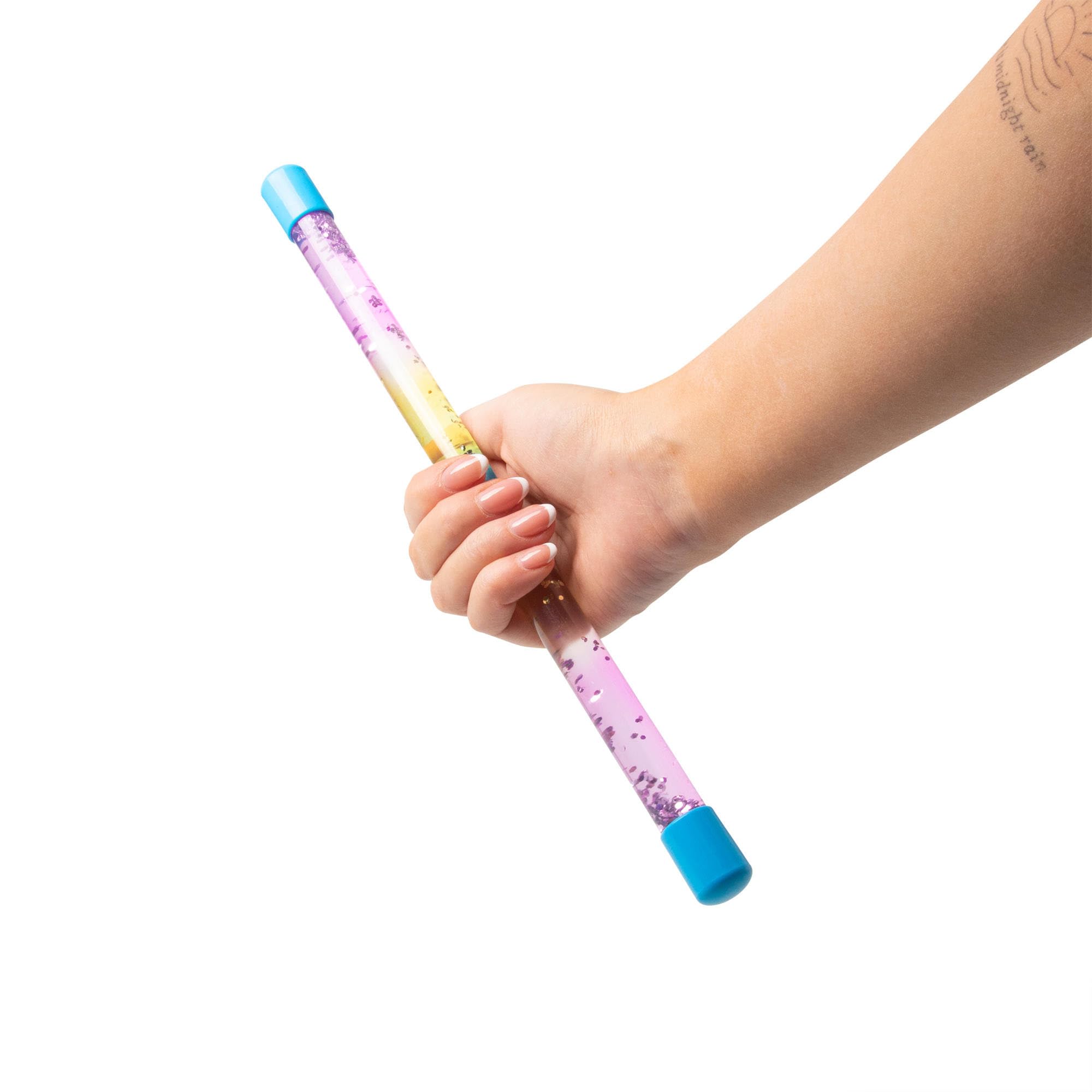 RGL Sensory Fidget Stick - Rainbow Glitter Swirling Calming Toy for Focus and Relaxation 3