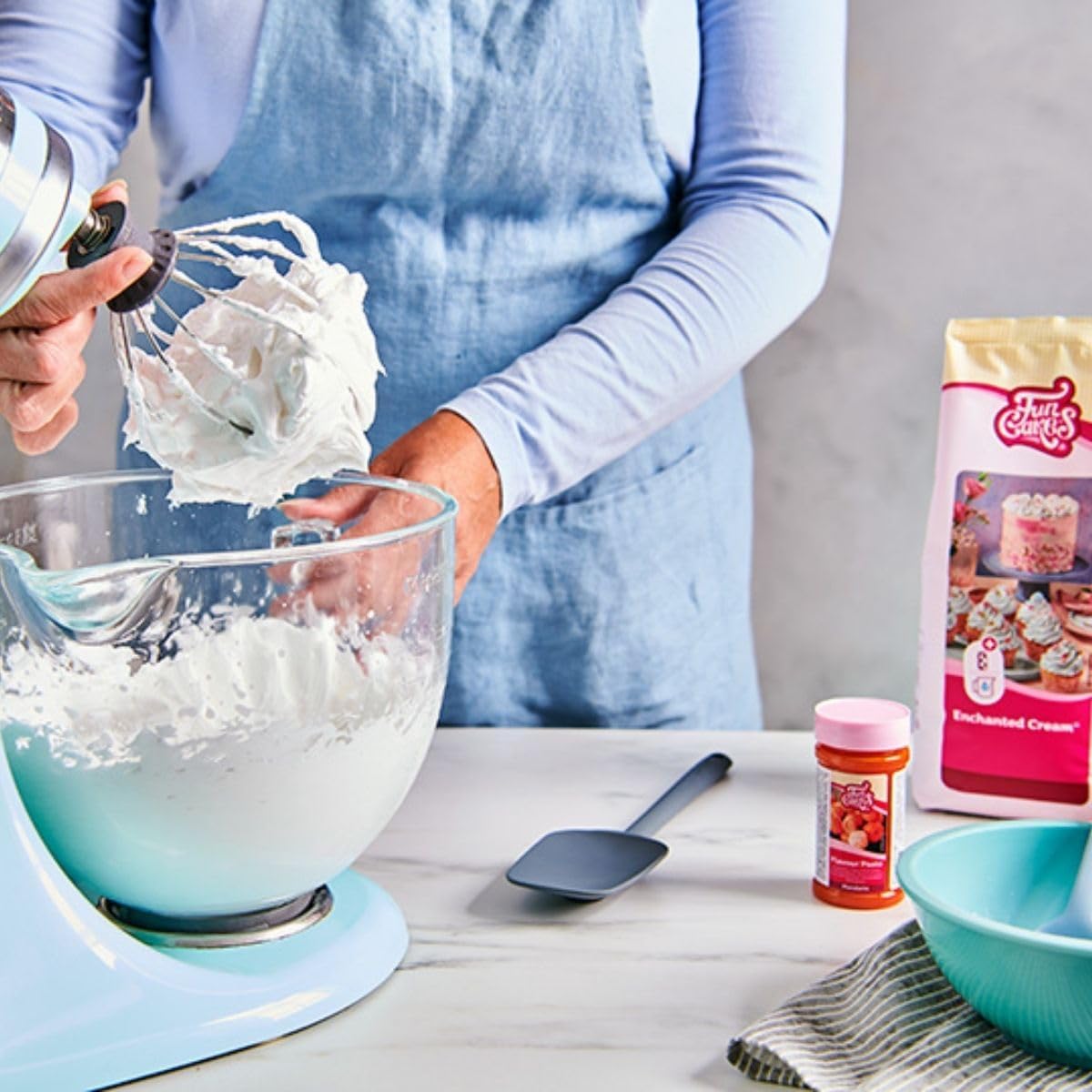 FunCakes - Enchanted Cream Mix for Baking, Easy-to-Use Light & Fluffy Icing 4
