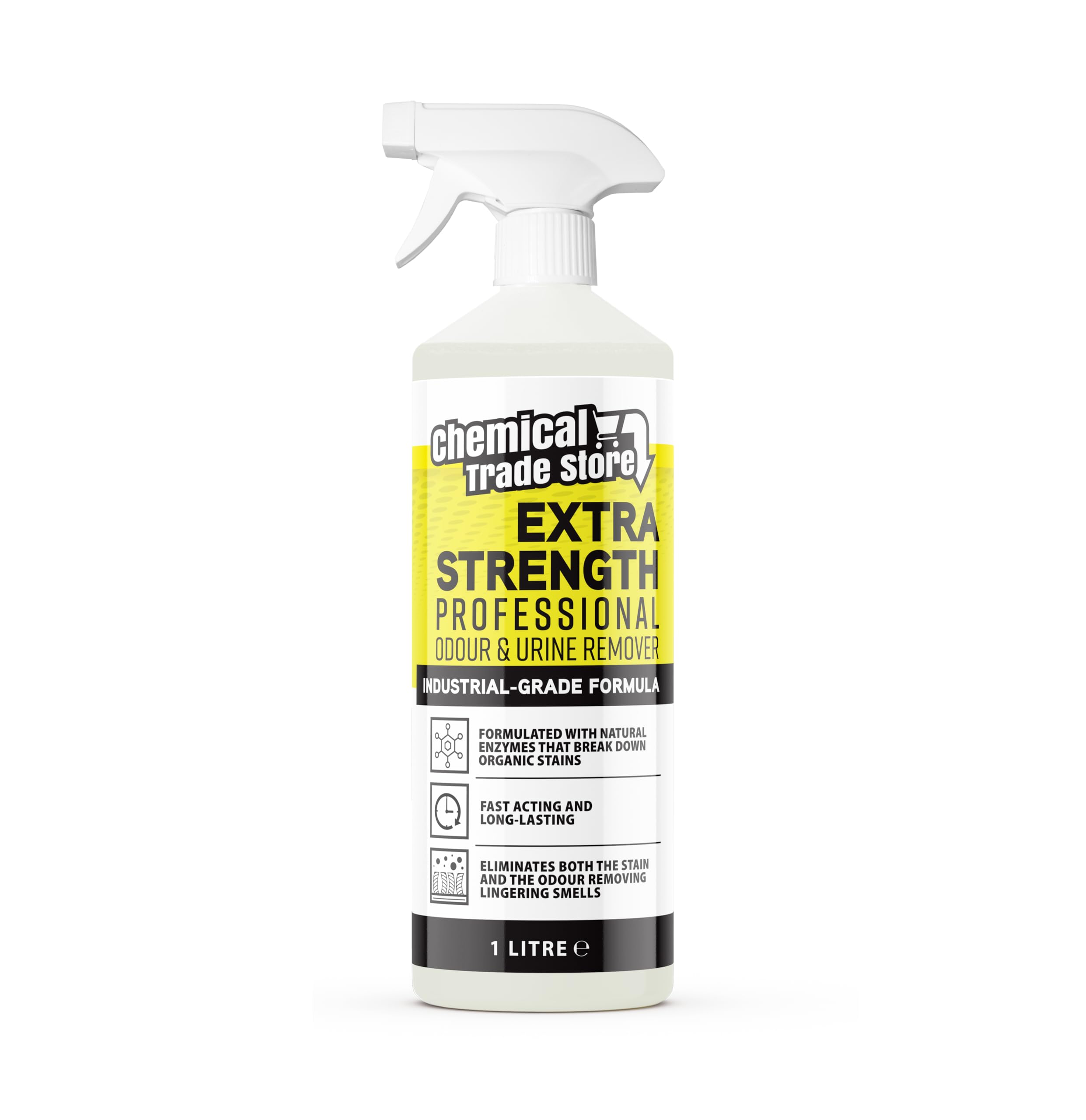 Chemical Trade Store Enzyme Odour & Urine Eliminator - 1L Liquid Stain Remover