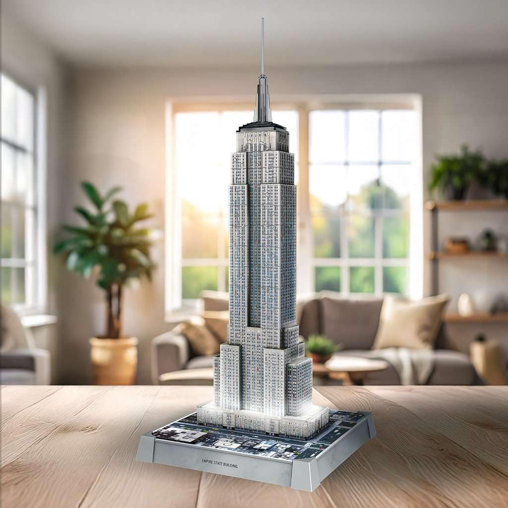 Ravensburger Iconics Empire State Building Light-Up 3D Puzzle - 216 Pieces 8