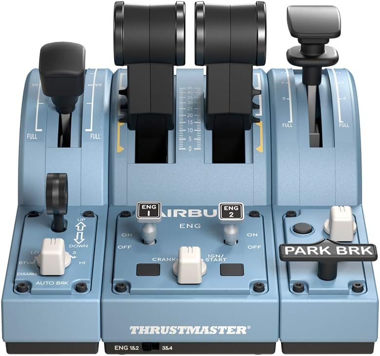 Thrustmaster TCA Quadrant Add-On Airbus Edition - Flight Control Module for PC 4